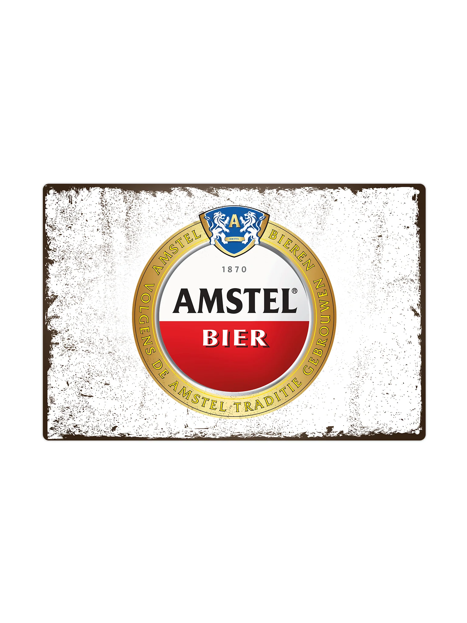 Amstel Bier - met rond logo
