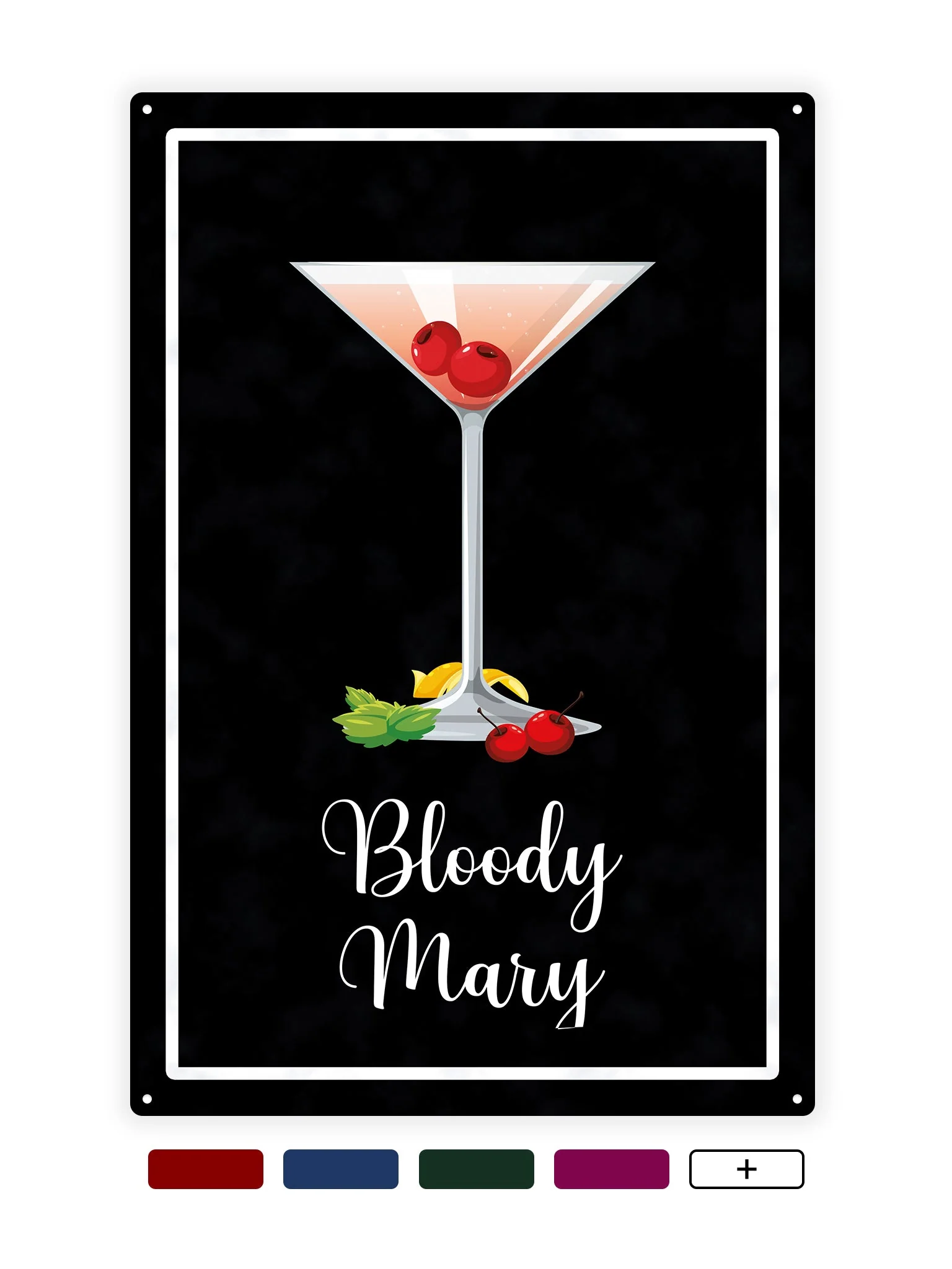 Blood Mary twee - Cafe bord