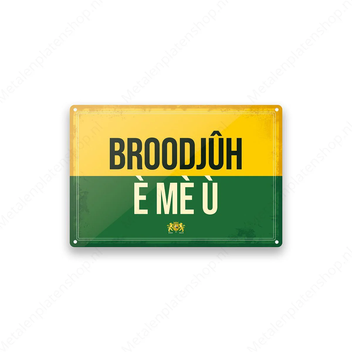 Broodjuh e me u- Haags Bord - Den Haag