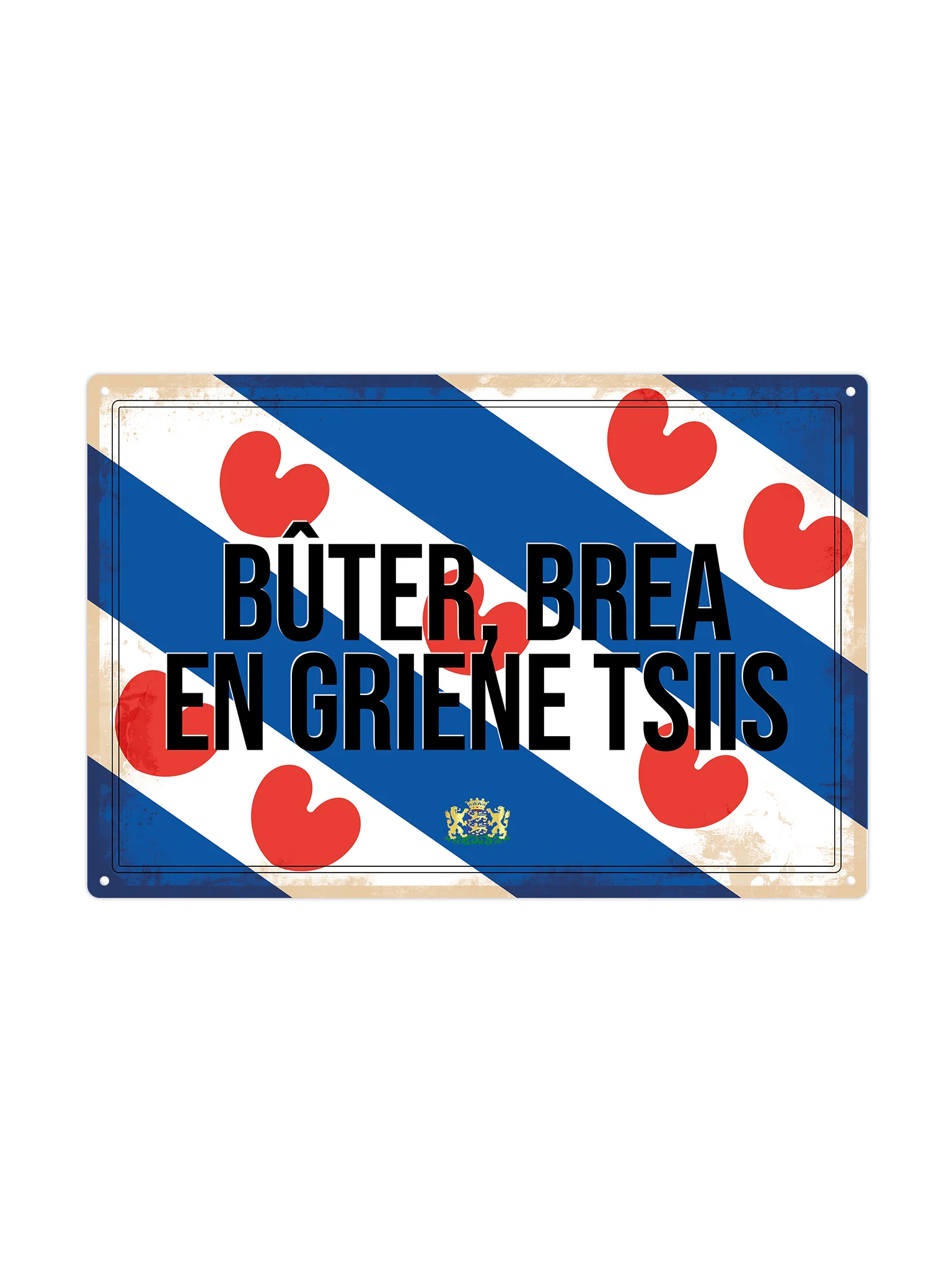 Bûter, brea en griene tsiis - Frieslandse Borden