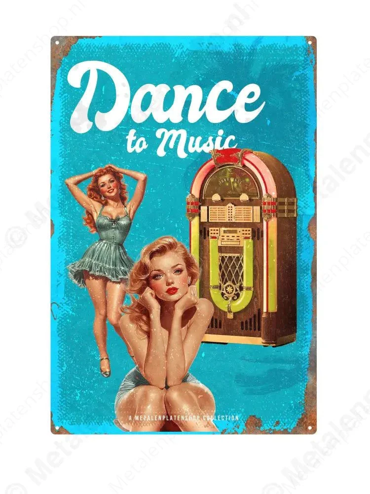 Dance to Music - Pin-Up - MWP Collection
