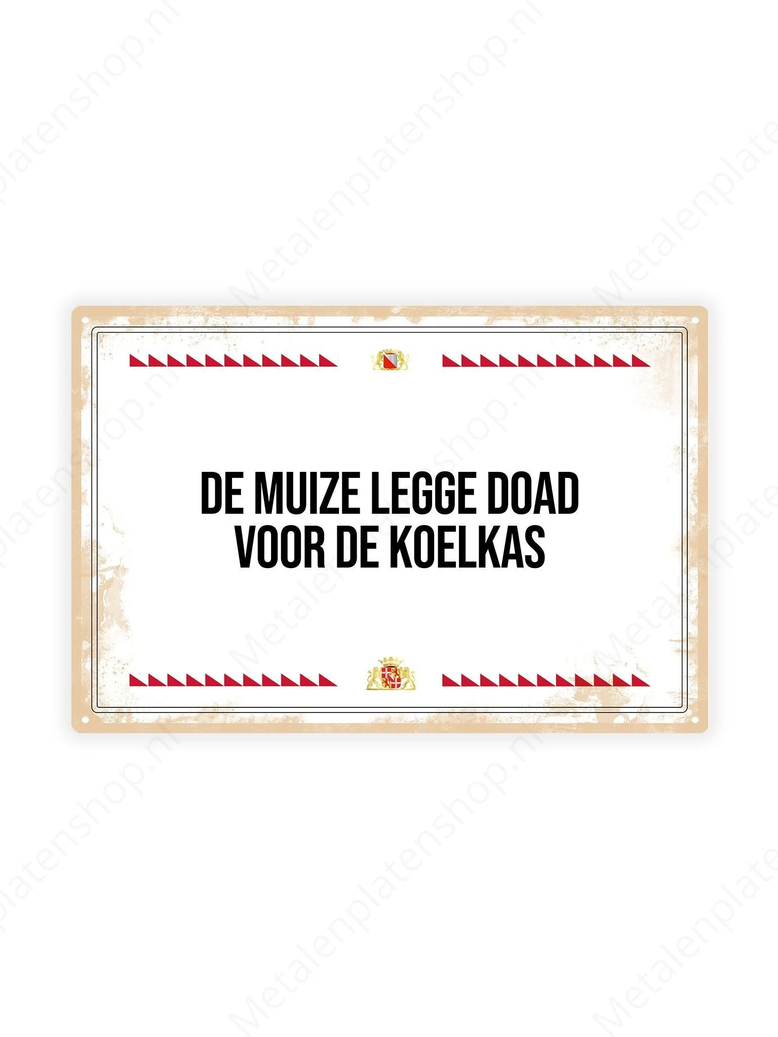 De muize legge doad voor de koelkas - Utrechtse Teksten