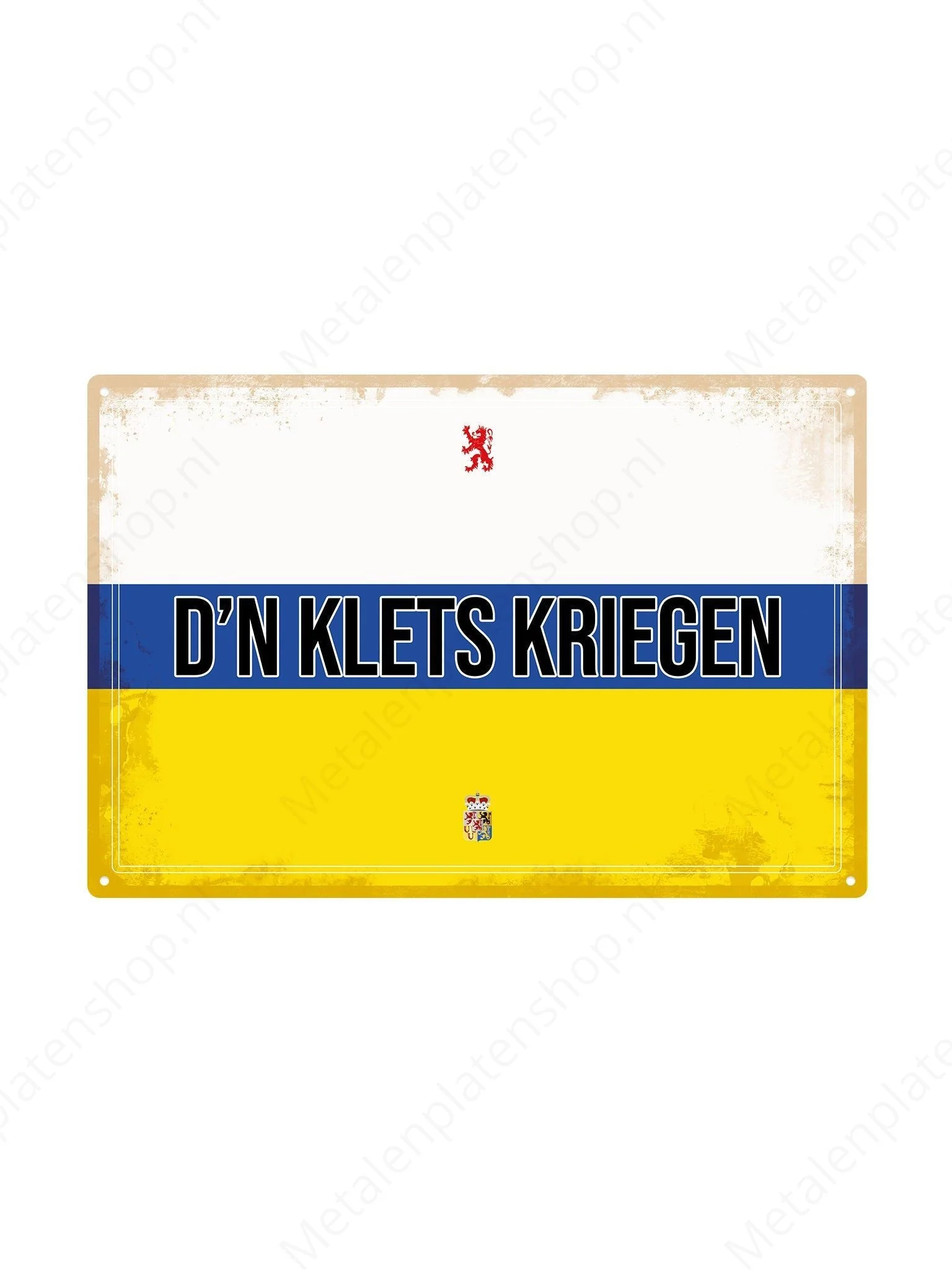 D'n klets kriegen - Limburgse Teksten