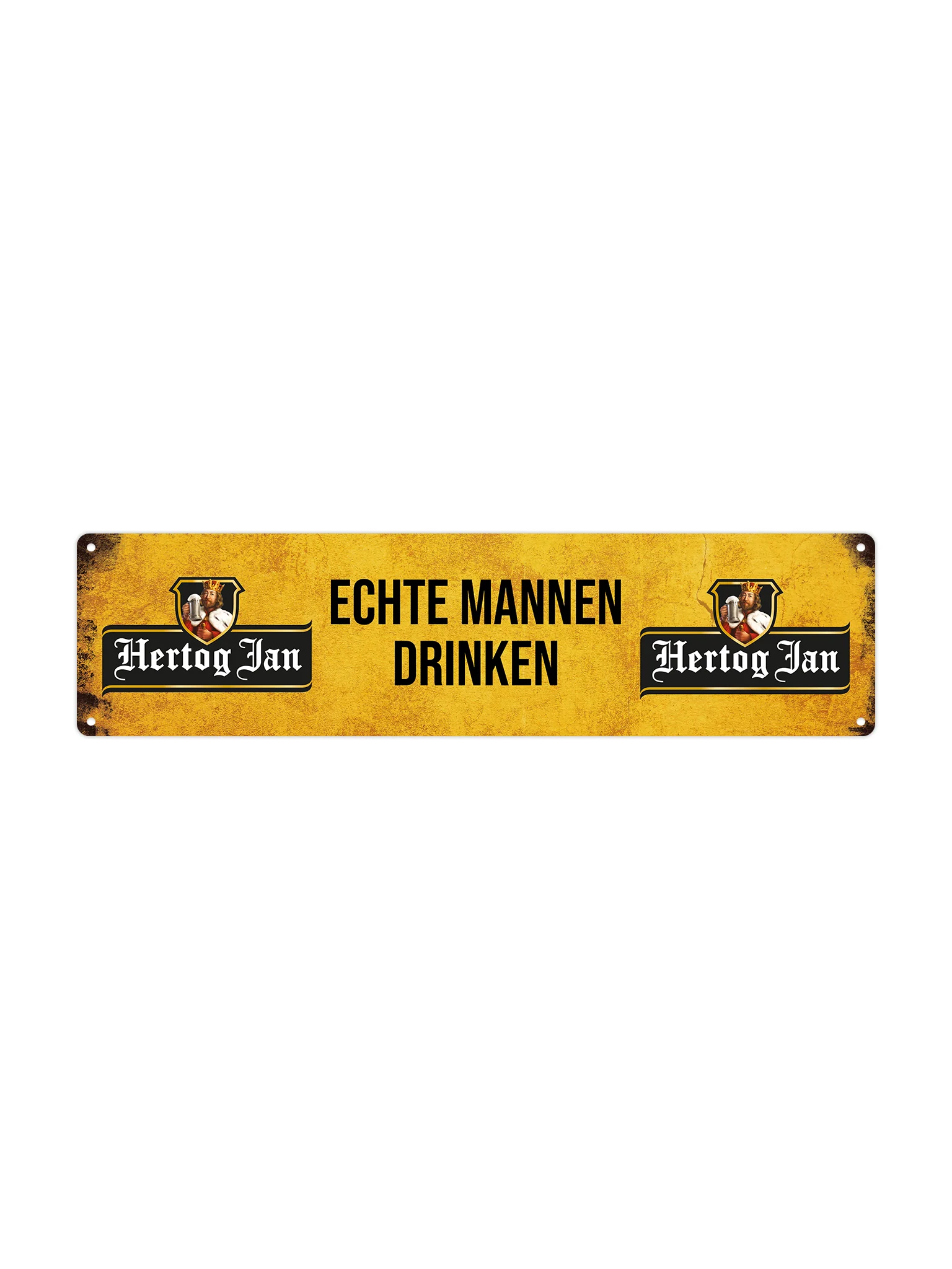 Echte Mannen Drinken Hertog Jan - Kenteken