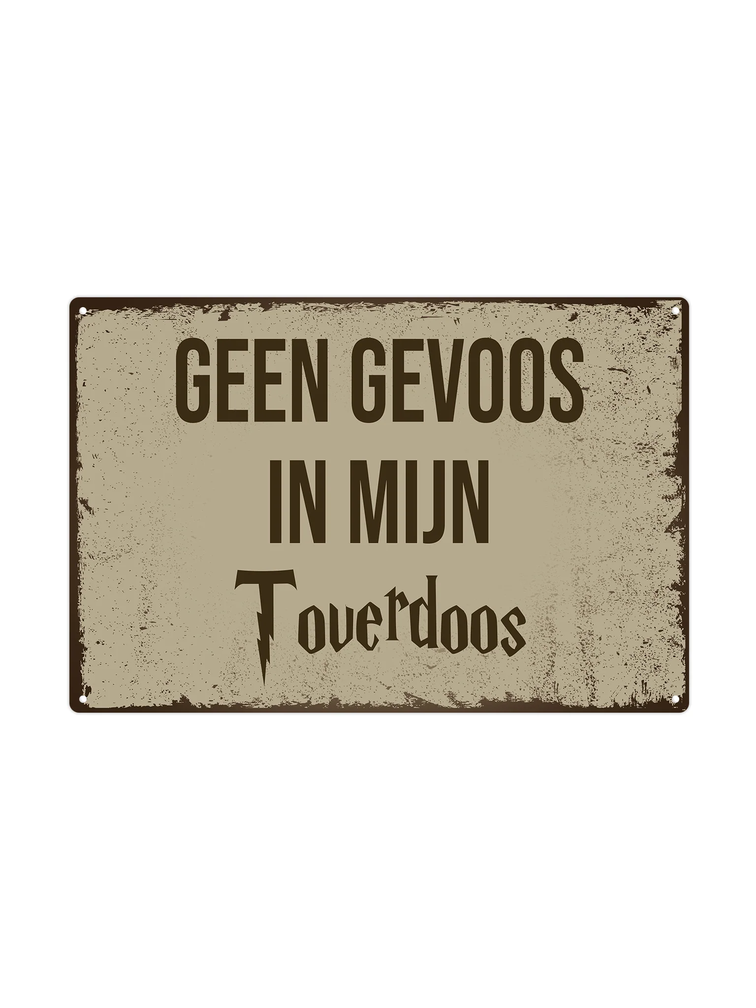 Geen gevoos in mijn Toverdoos