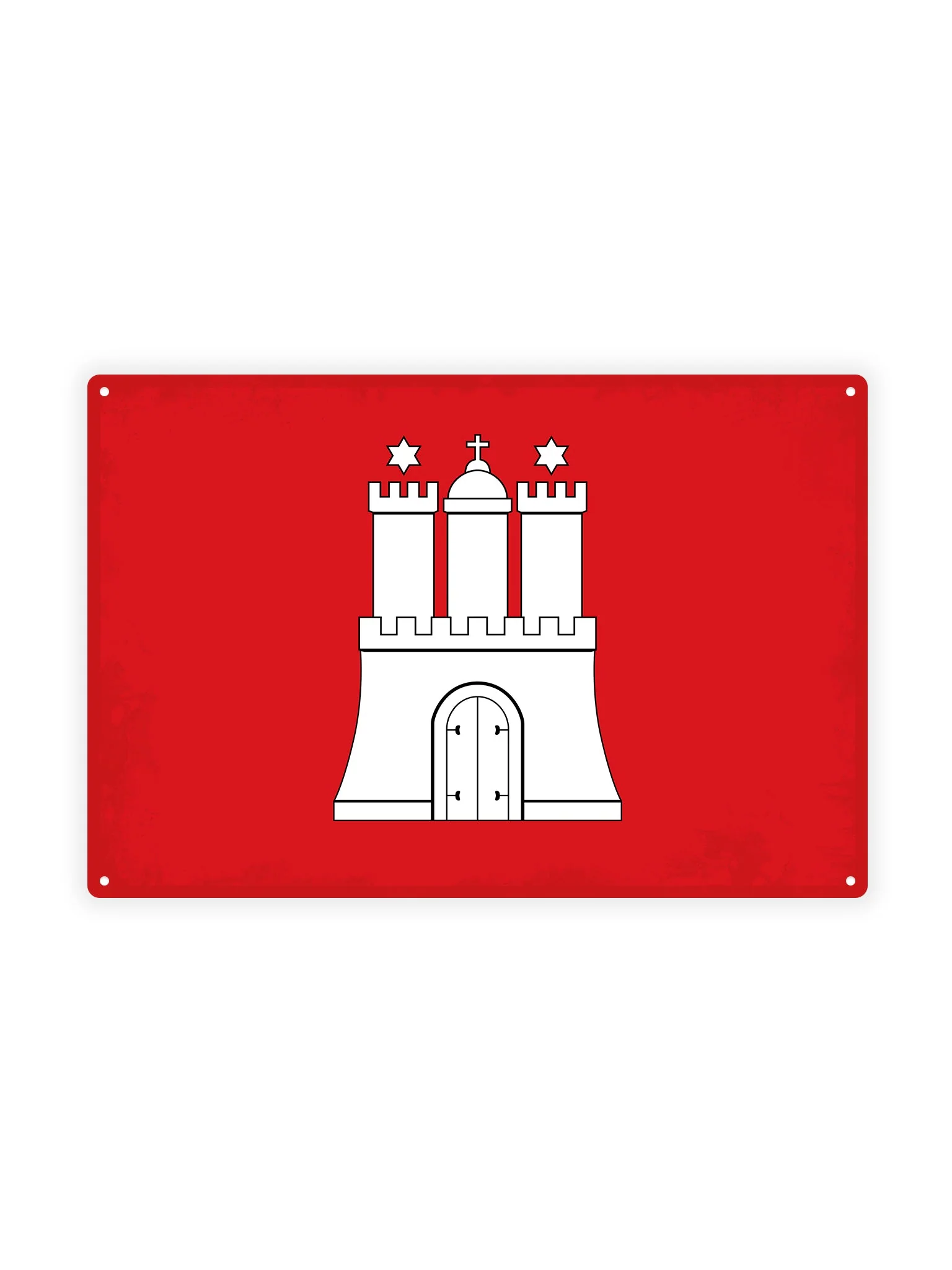 Hamburg - Provinz Blechschilder