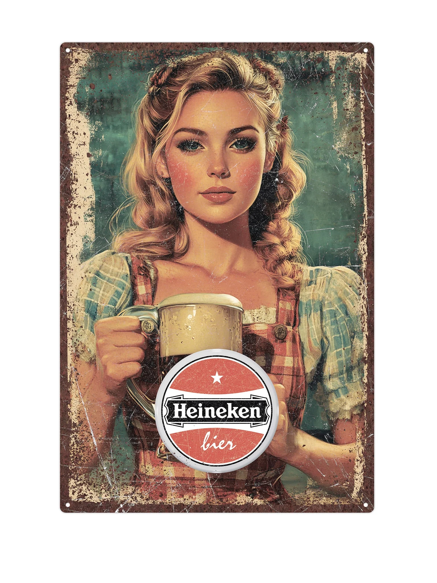 Heineken Wandbord