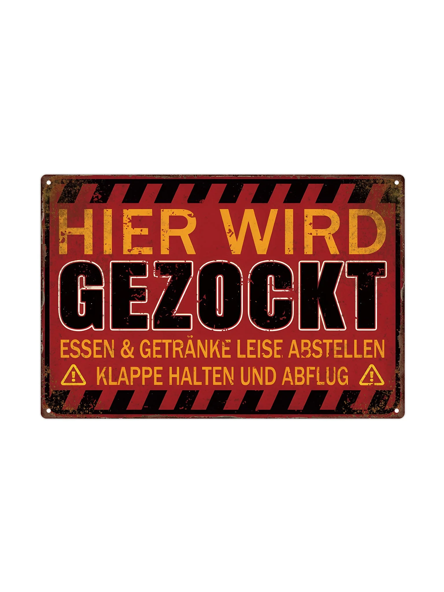 Hier wird gezockt - Essen & Getränke leise abstellen