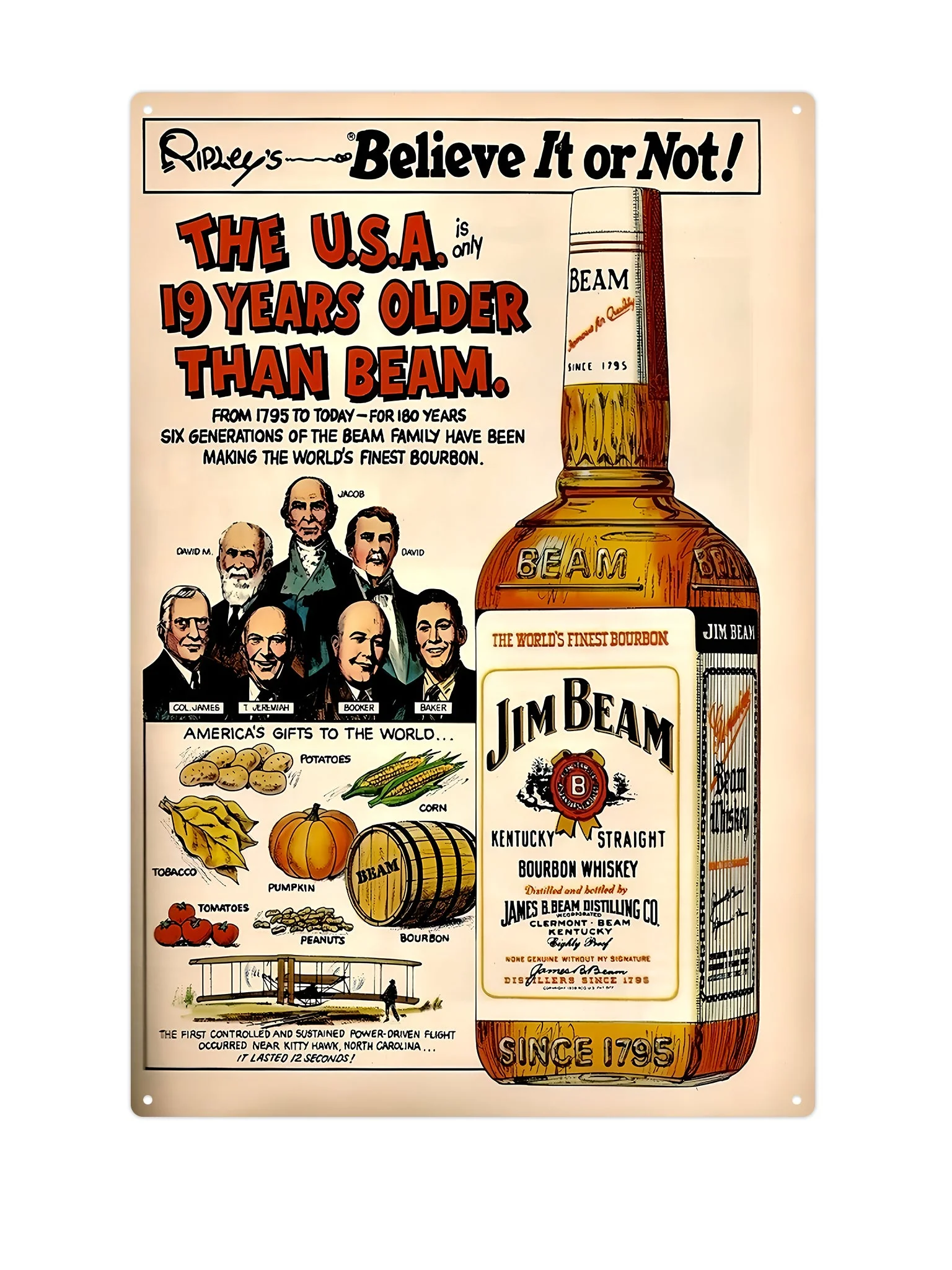 Jim Beam The USA 19 Years Older Than Beam