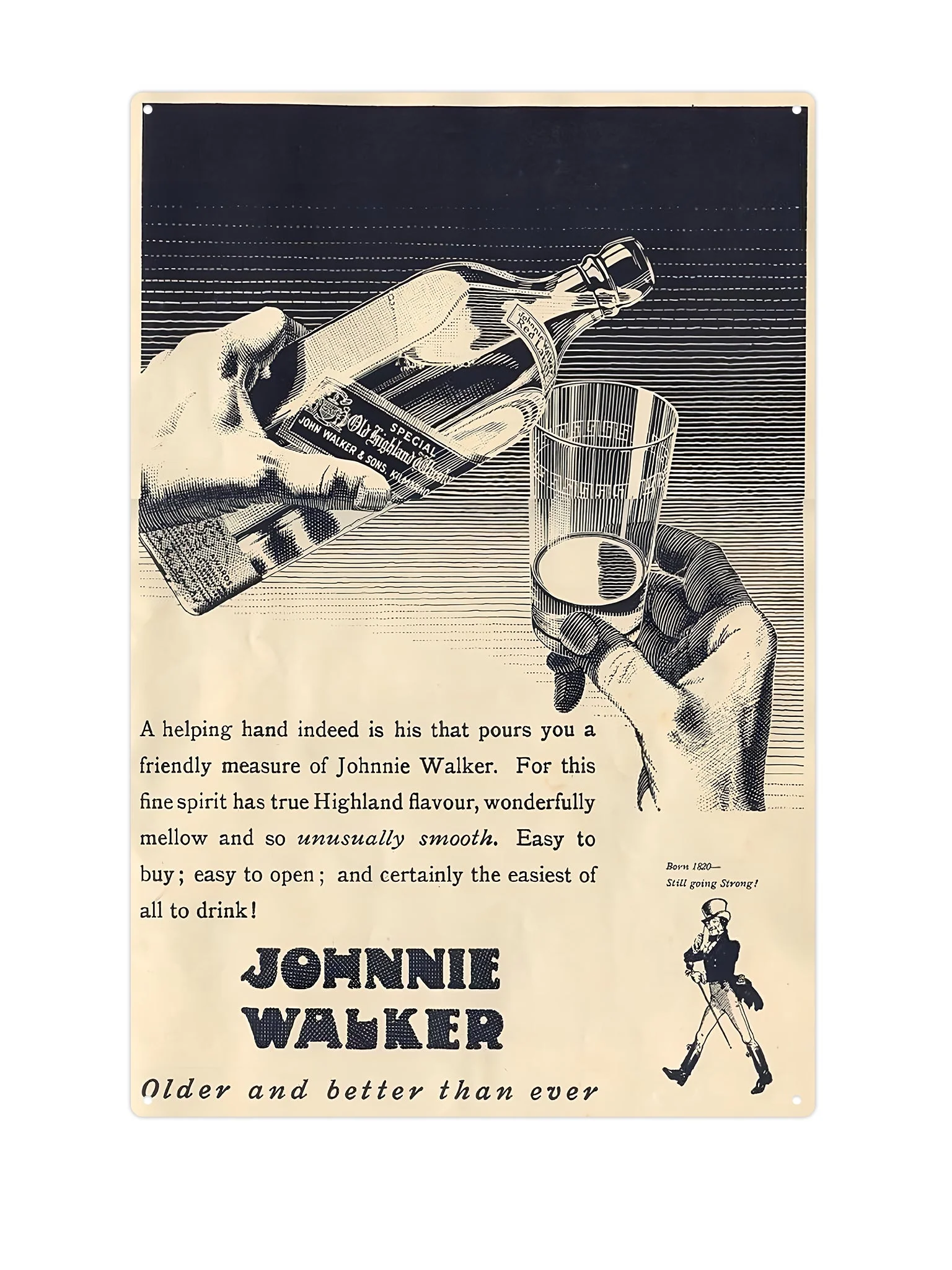Jonnie Walker vintage