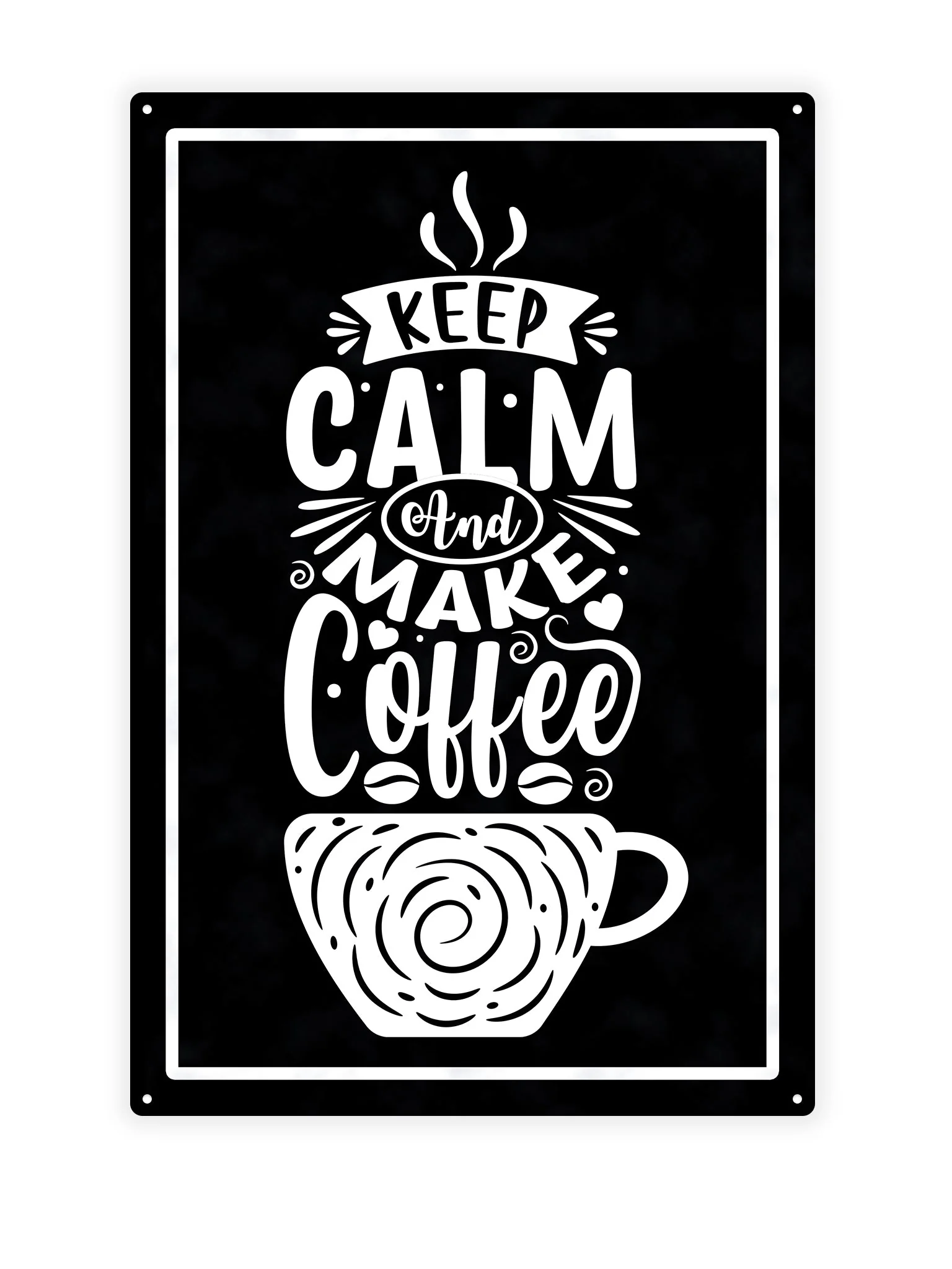 Keep calm and make coffee - Cafe bord - Image 2