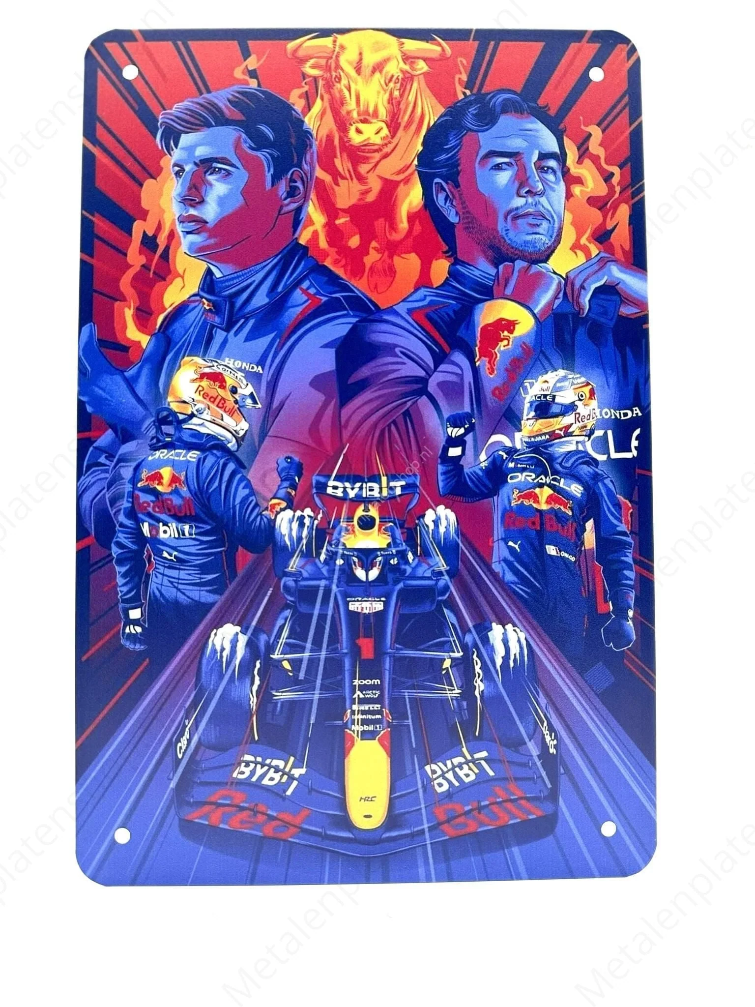 Max Verstappen - RedBull - F1 - Getekend