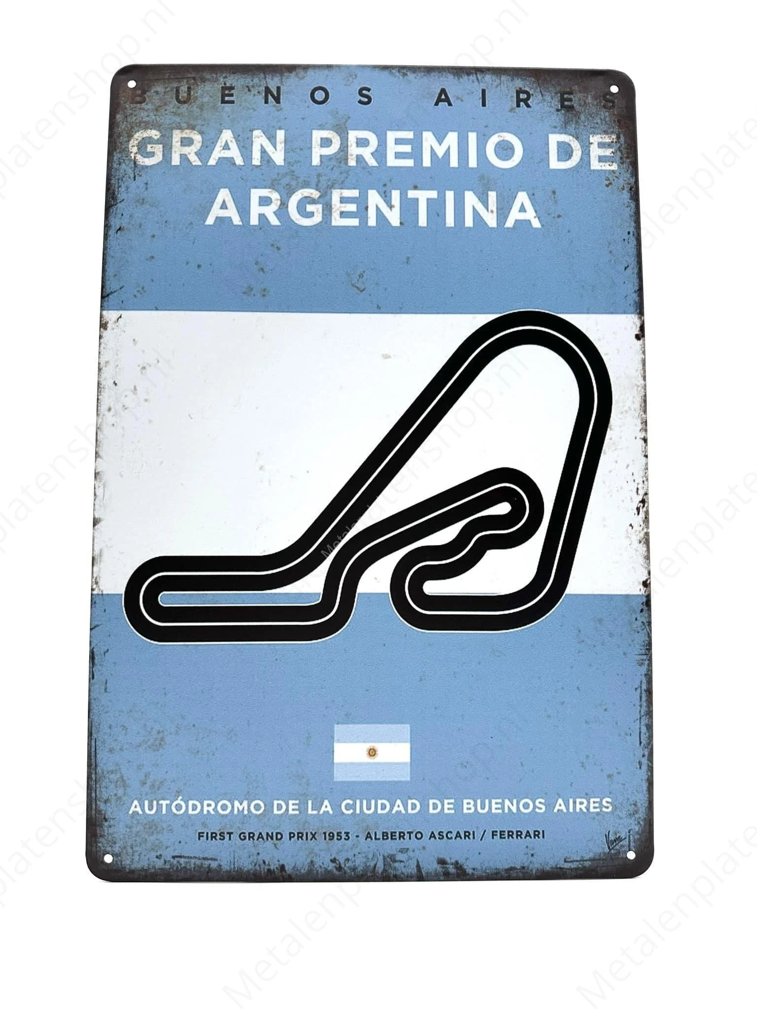 Autodromo de la ciudad de buenos aires - Argentinie - Grand Prix