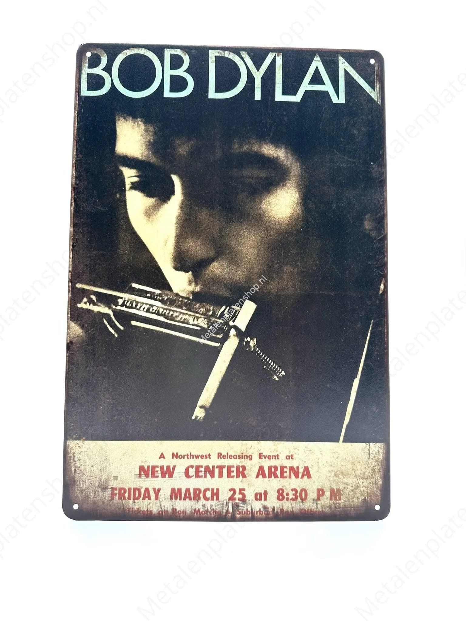 Bob Dylan - New Center Arena - Poster