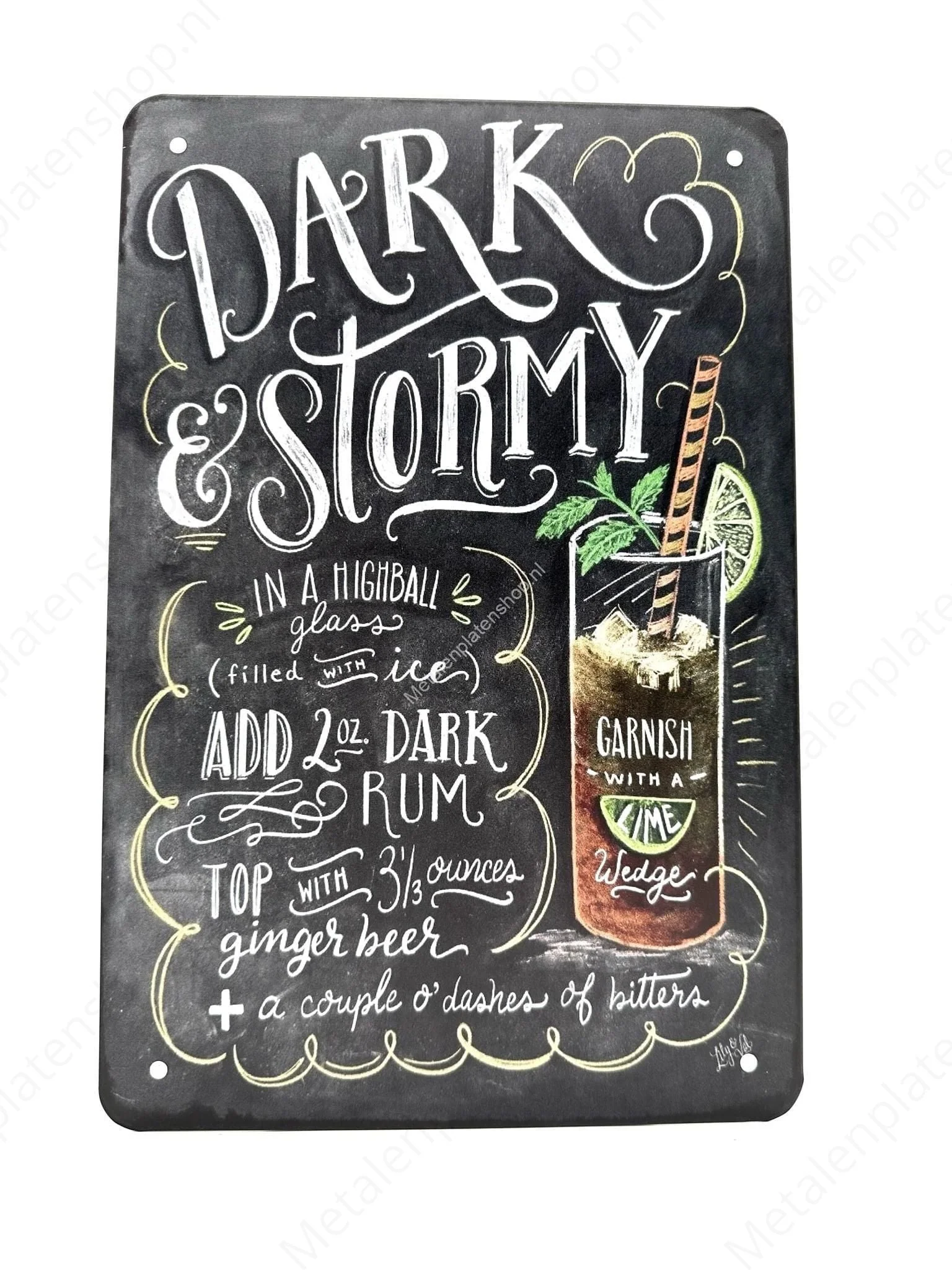 Dark & Stormy - Cocktails
