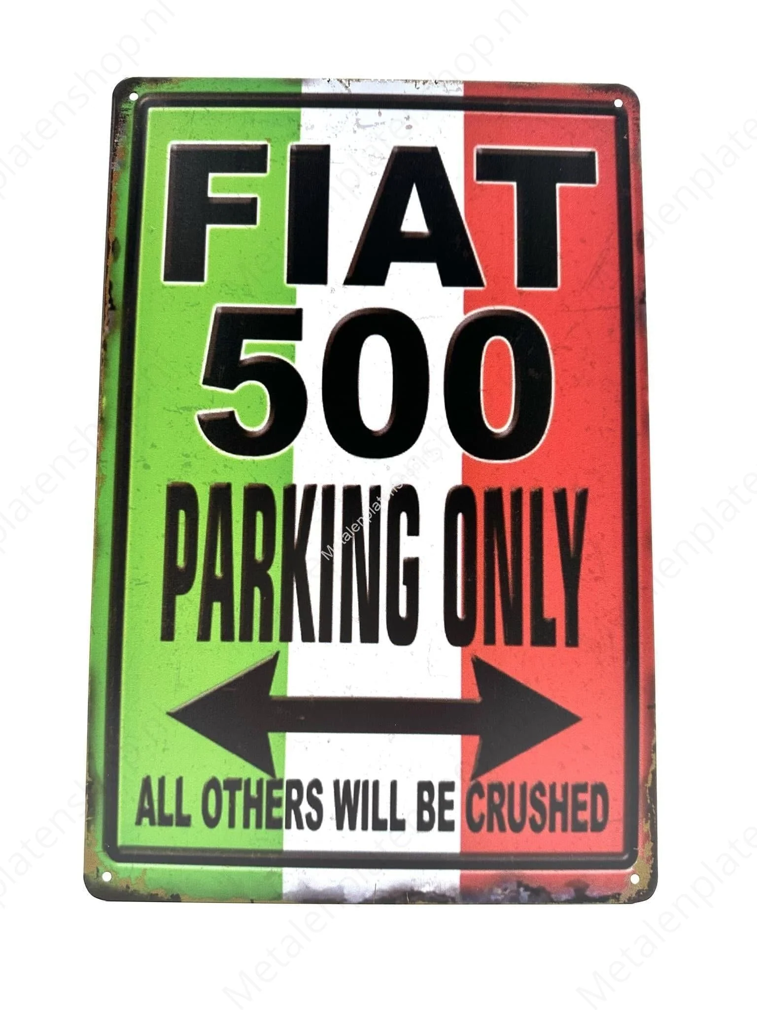 FIAT 500 Parking Only - All others will be crushed