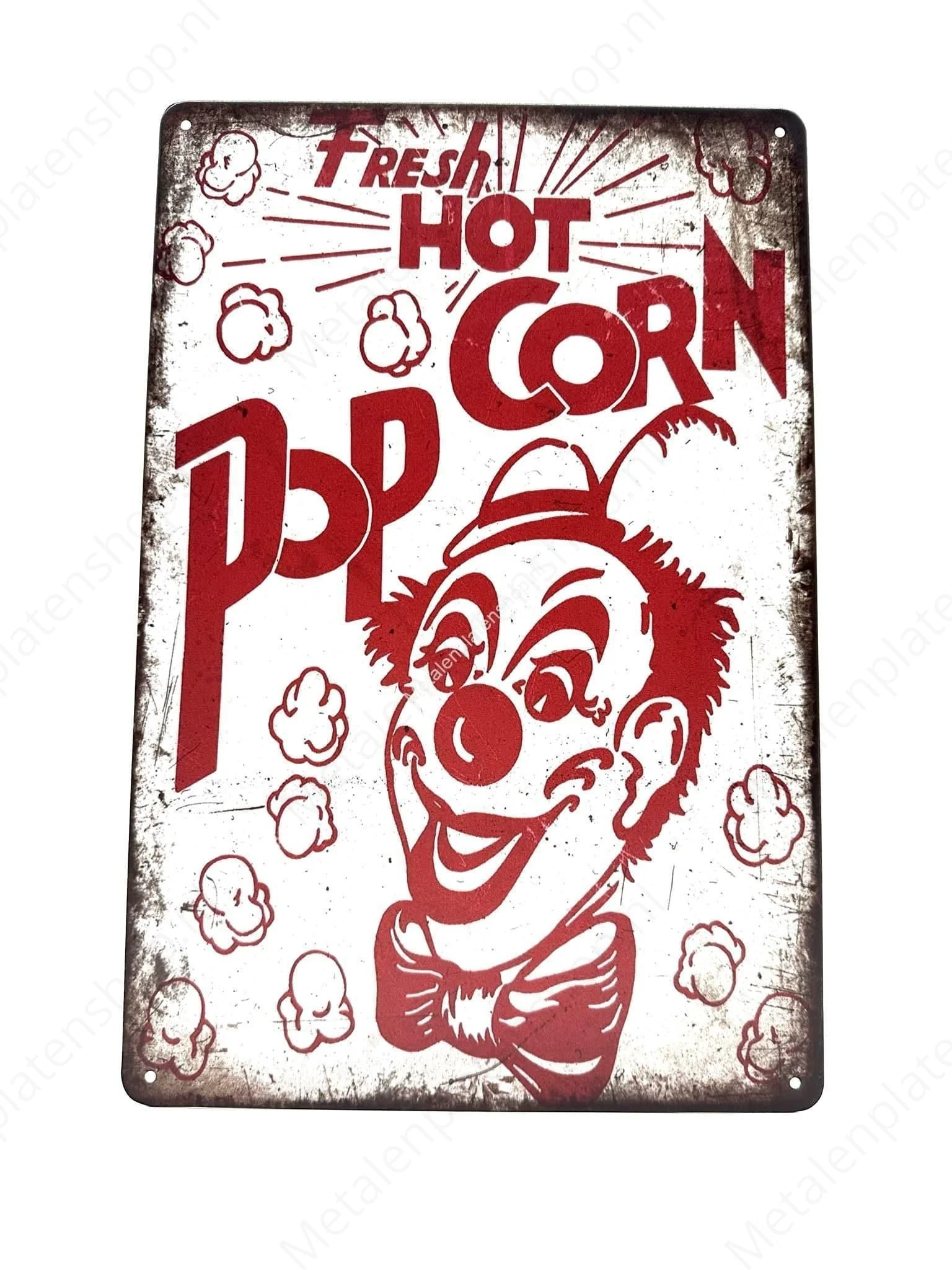 Fresh Hot Popcorn - Clown