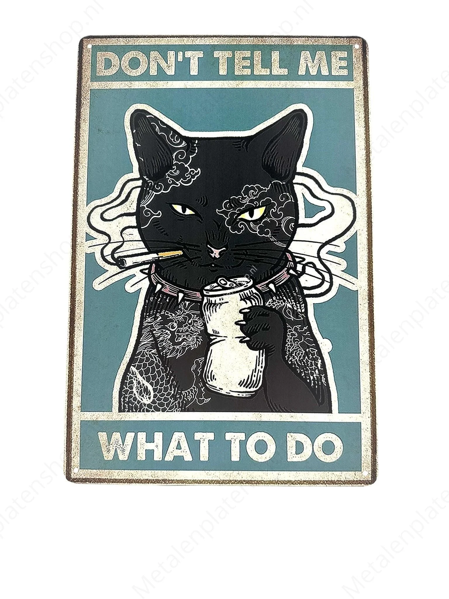 Grappige Kat - Don't tell me what to do - Katten