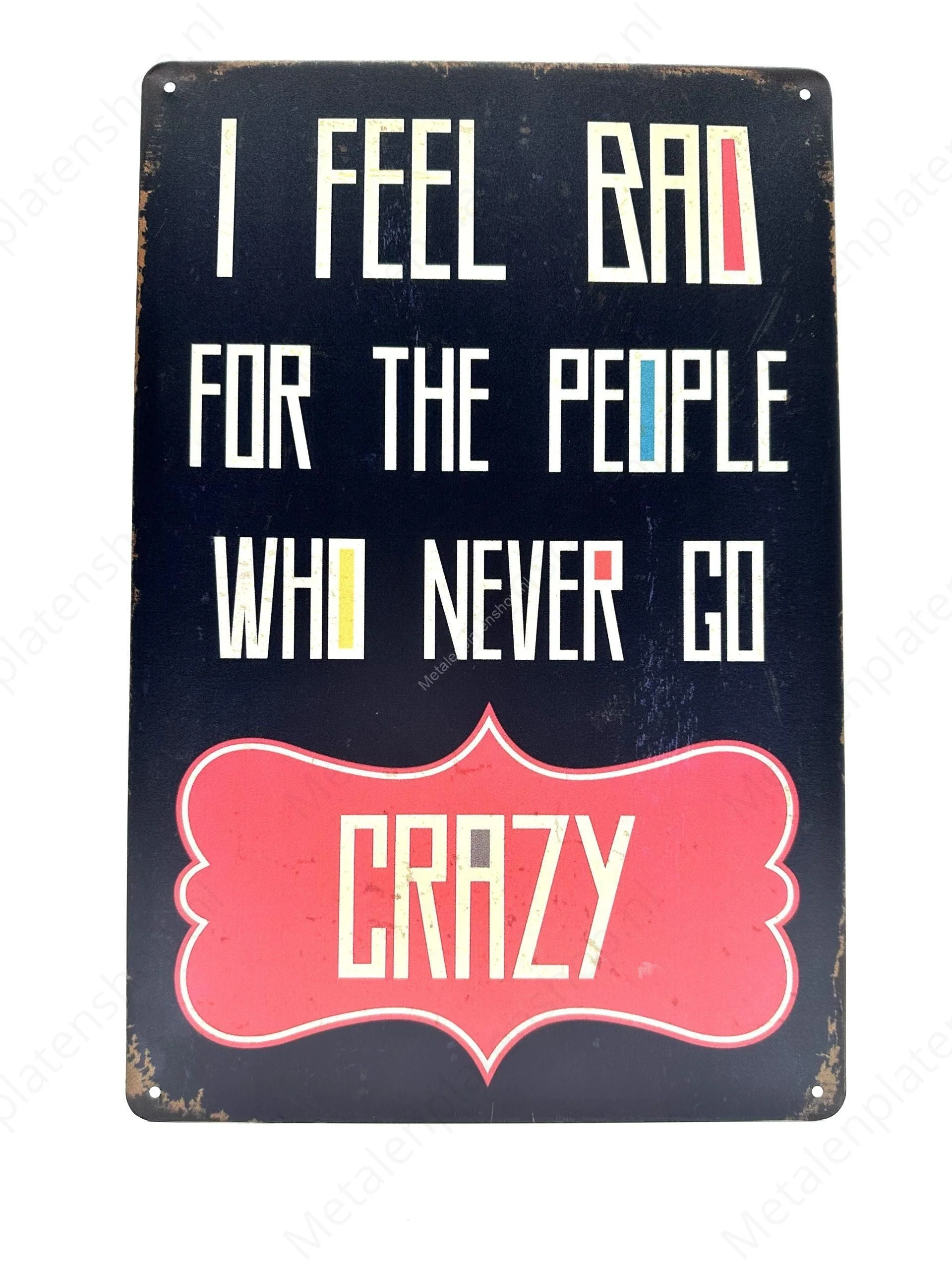 I feel bad for the people who never go crazy
