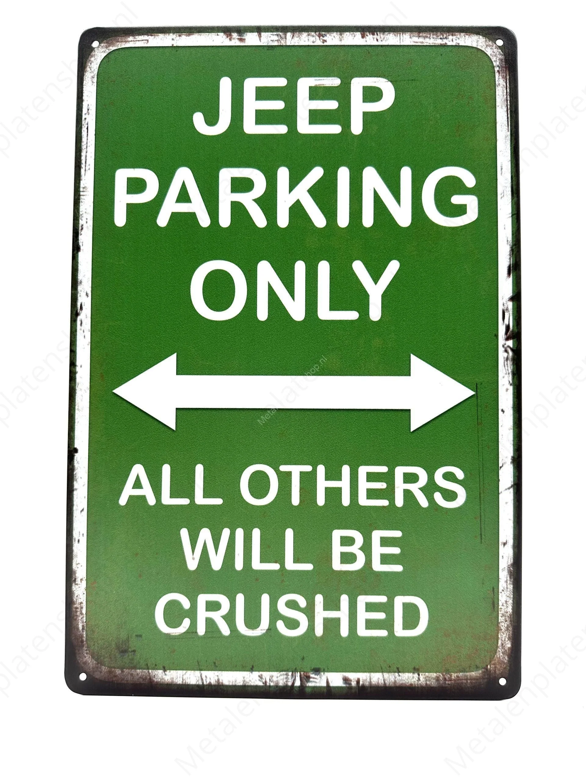Jeep Parking Only