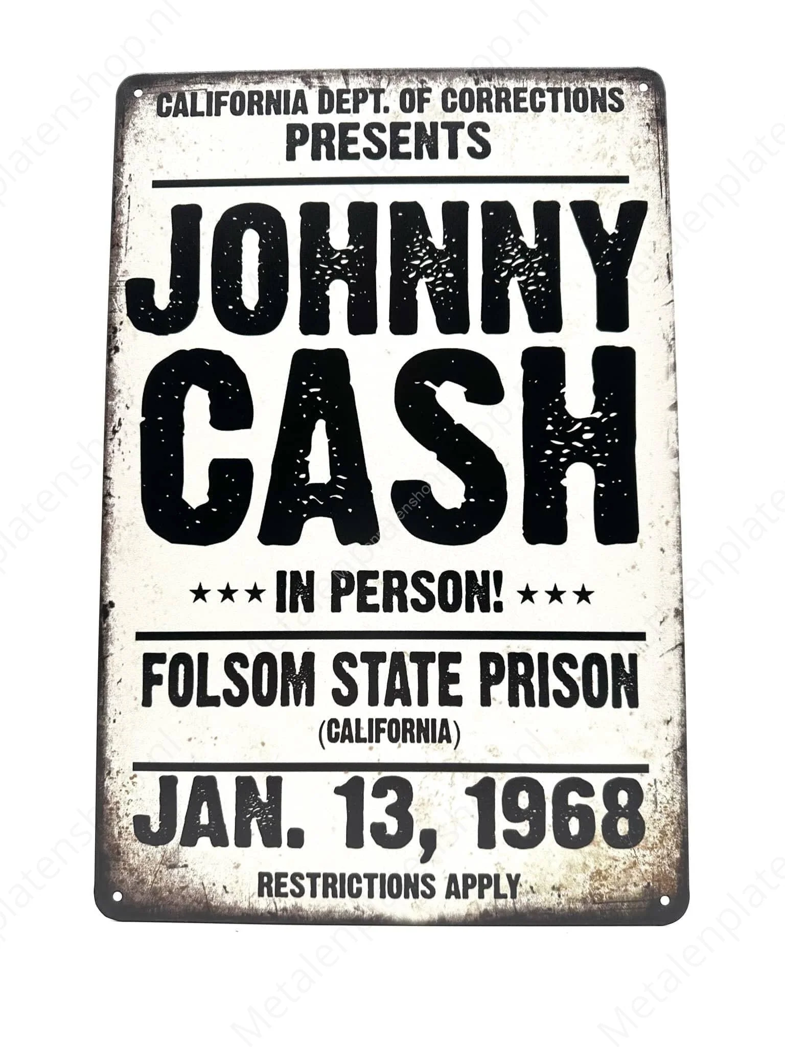 Johnny Cash - In Person - Jan 13 - 1968