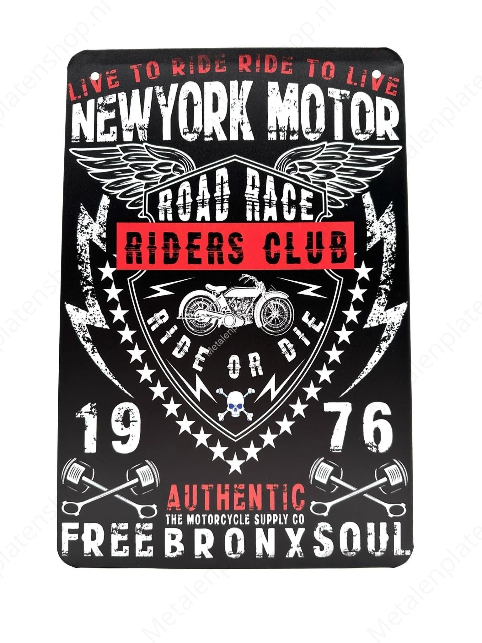 Live to Ride - Ride to Live - Road Race Riders Club - Motoren