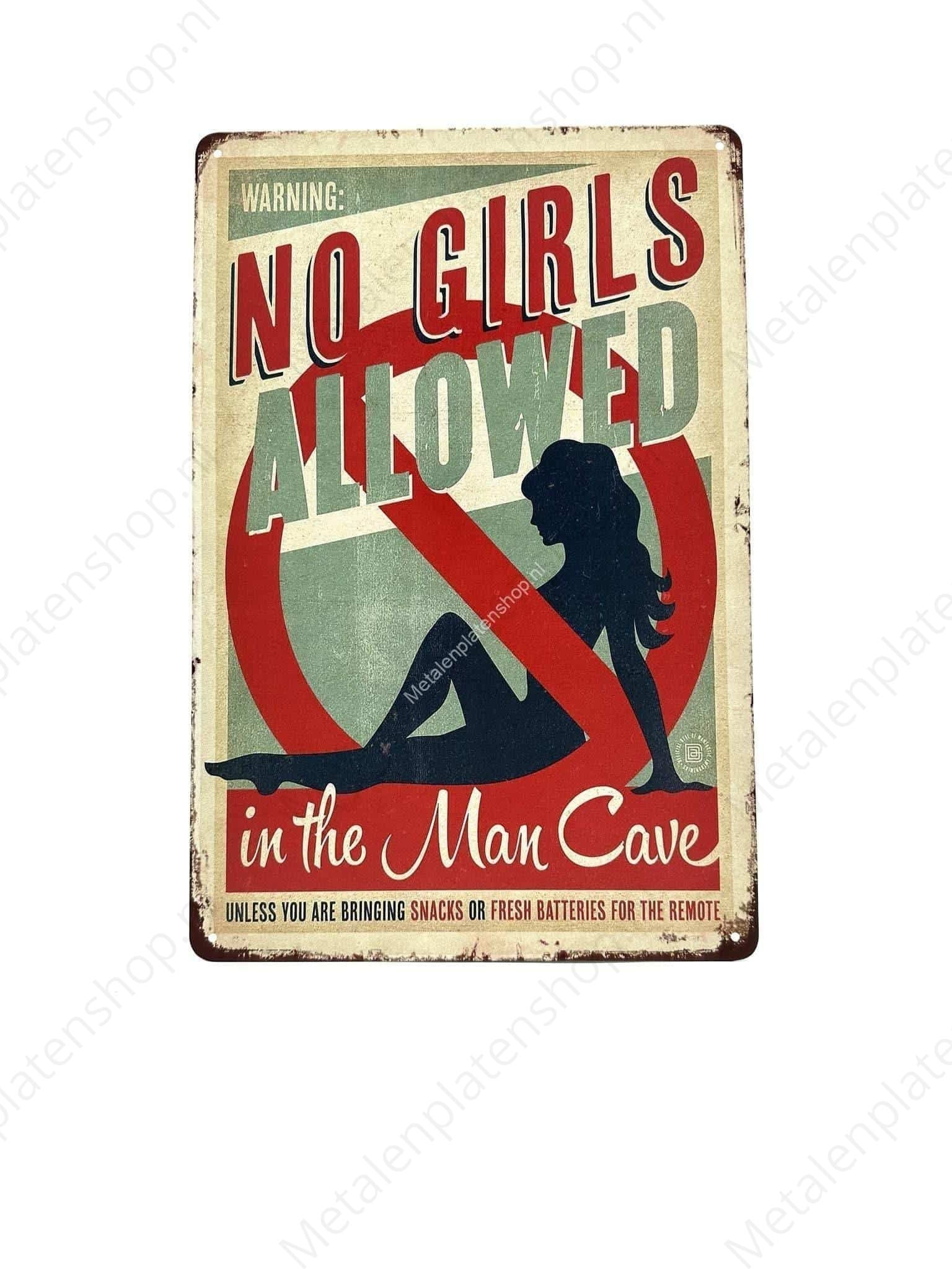 No Girls Allowed in the Mencave