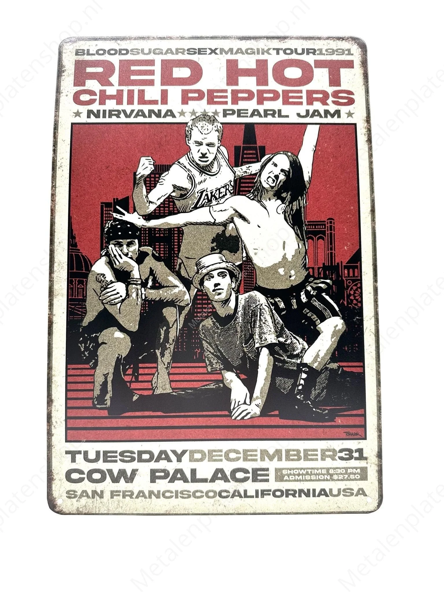 Red Hot Chili Peppers - Nirvana - Pearl Jam