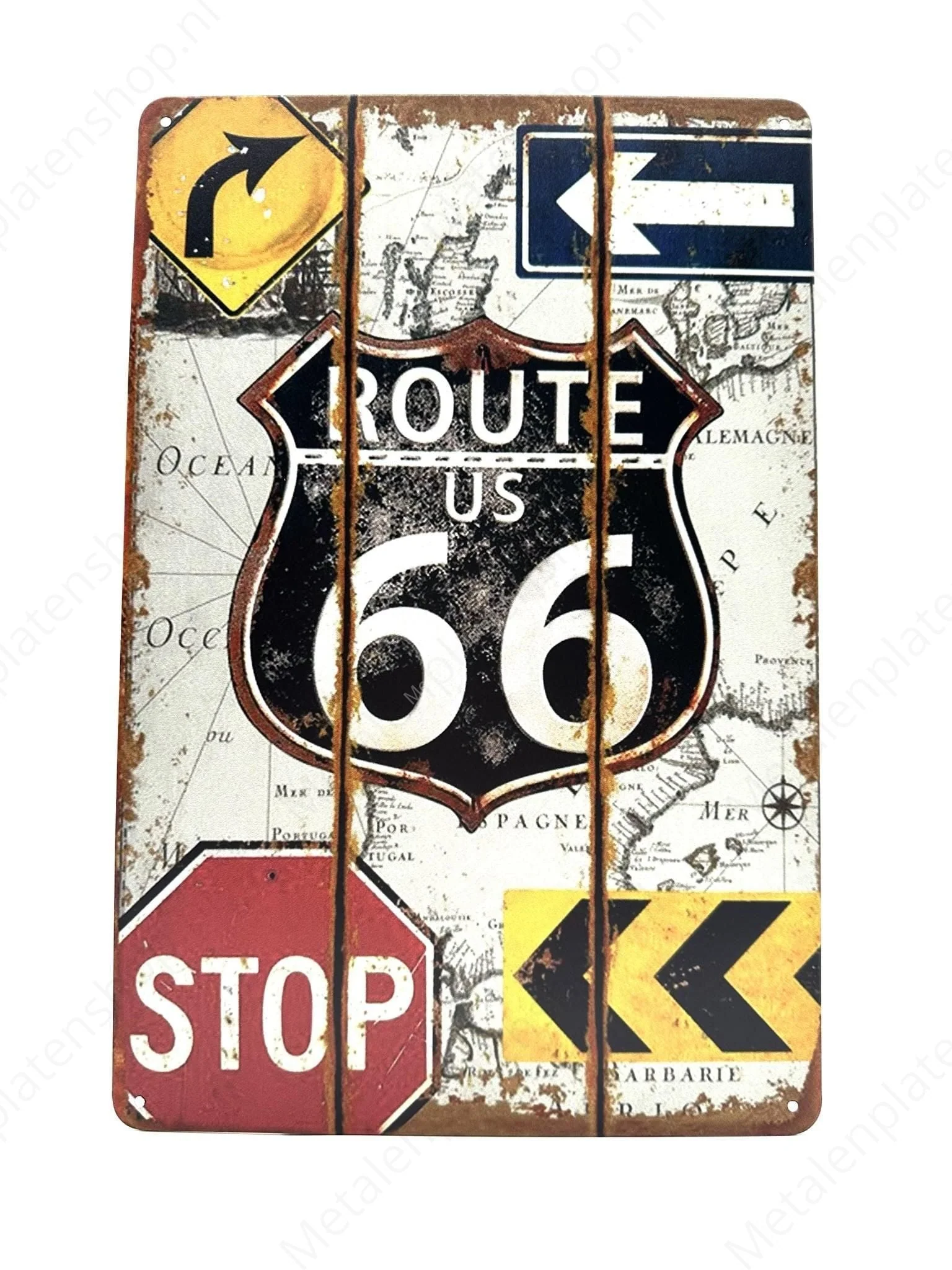Route 66 - Wegborden