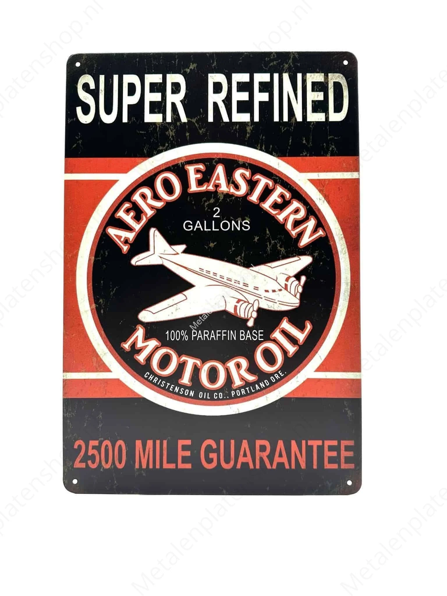 Super Refined - Aero Eastern - Motor Oil - Vliegtuig