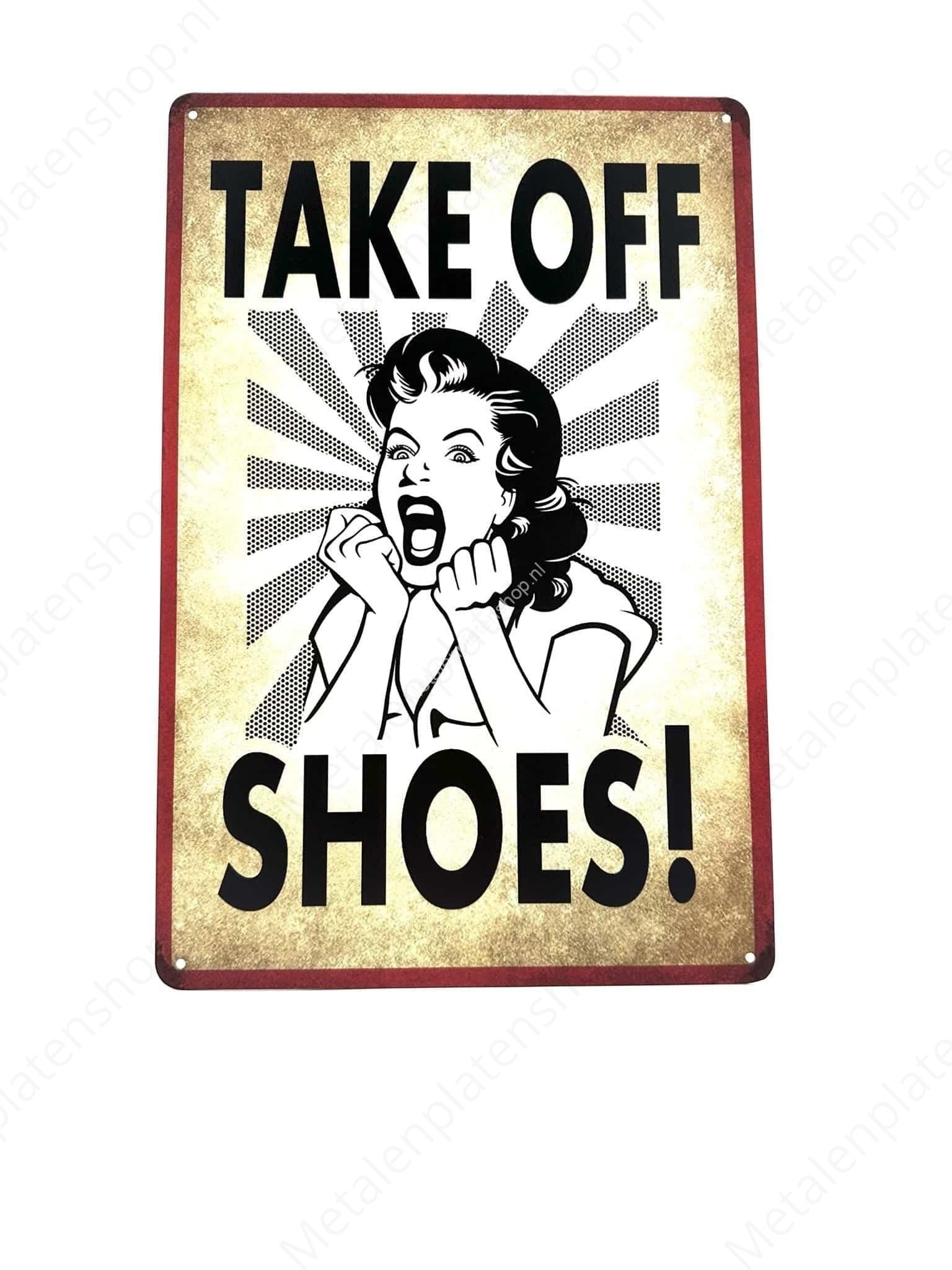 Take off Shoes! - Schoenen uit!