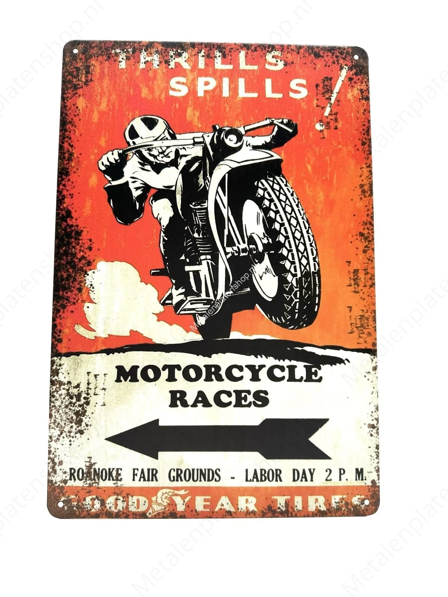 Thrills Spills - Motorcycle Races