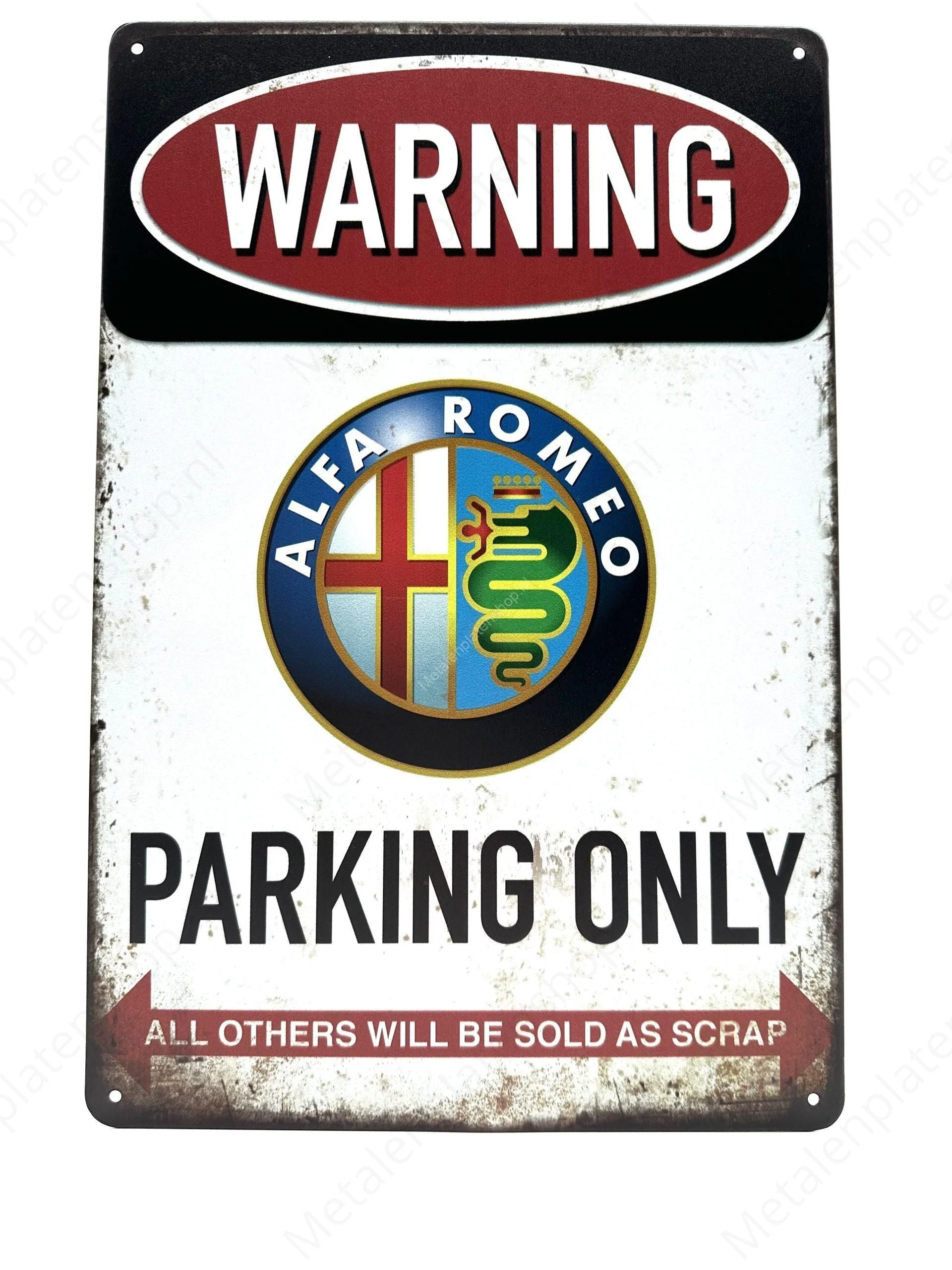 Warning Alfa Romeo