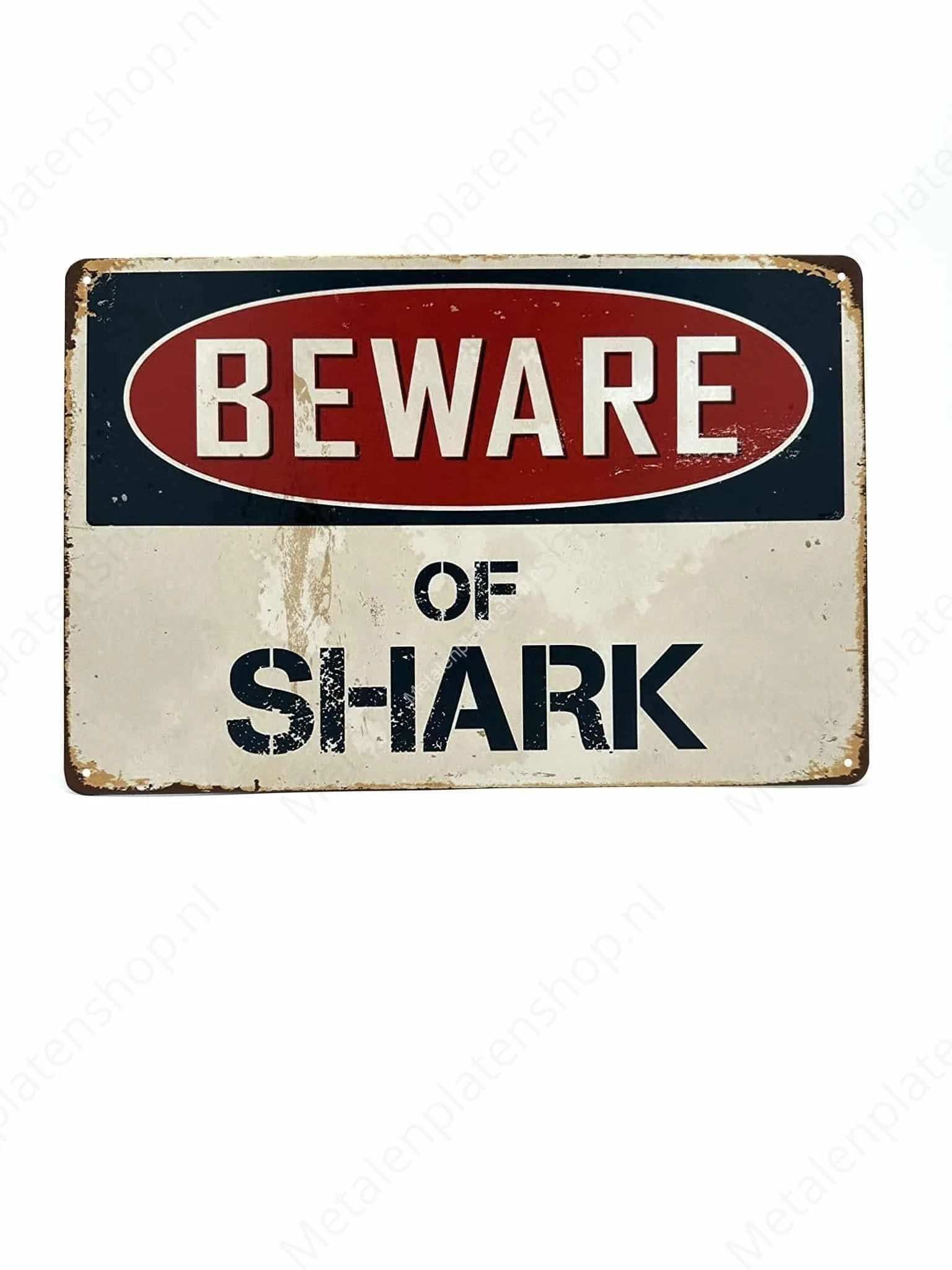 Warning Beware of the Shark