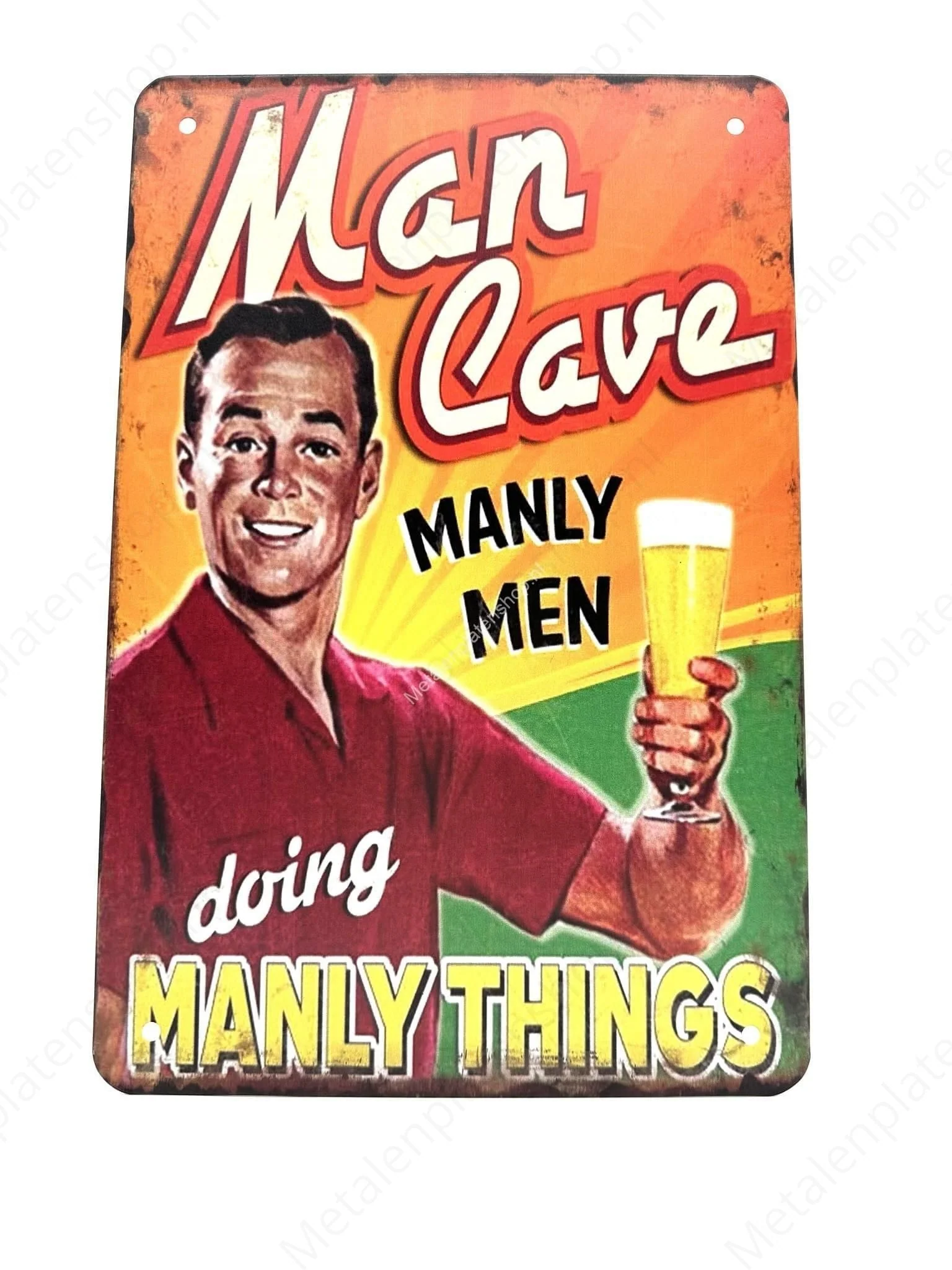 mancave - manly men - doing manly things