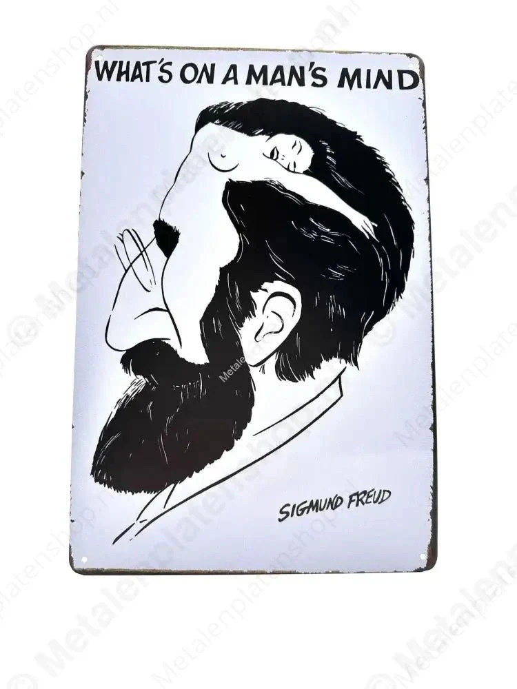 What's on a man's mind?