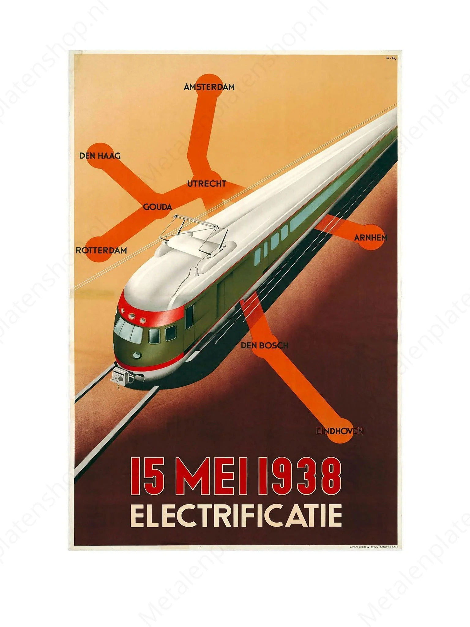 15 mei 1938 - Electrificatie - NS - Nostalgisch