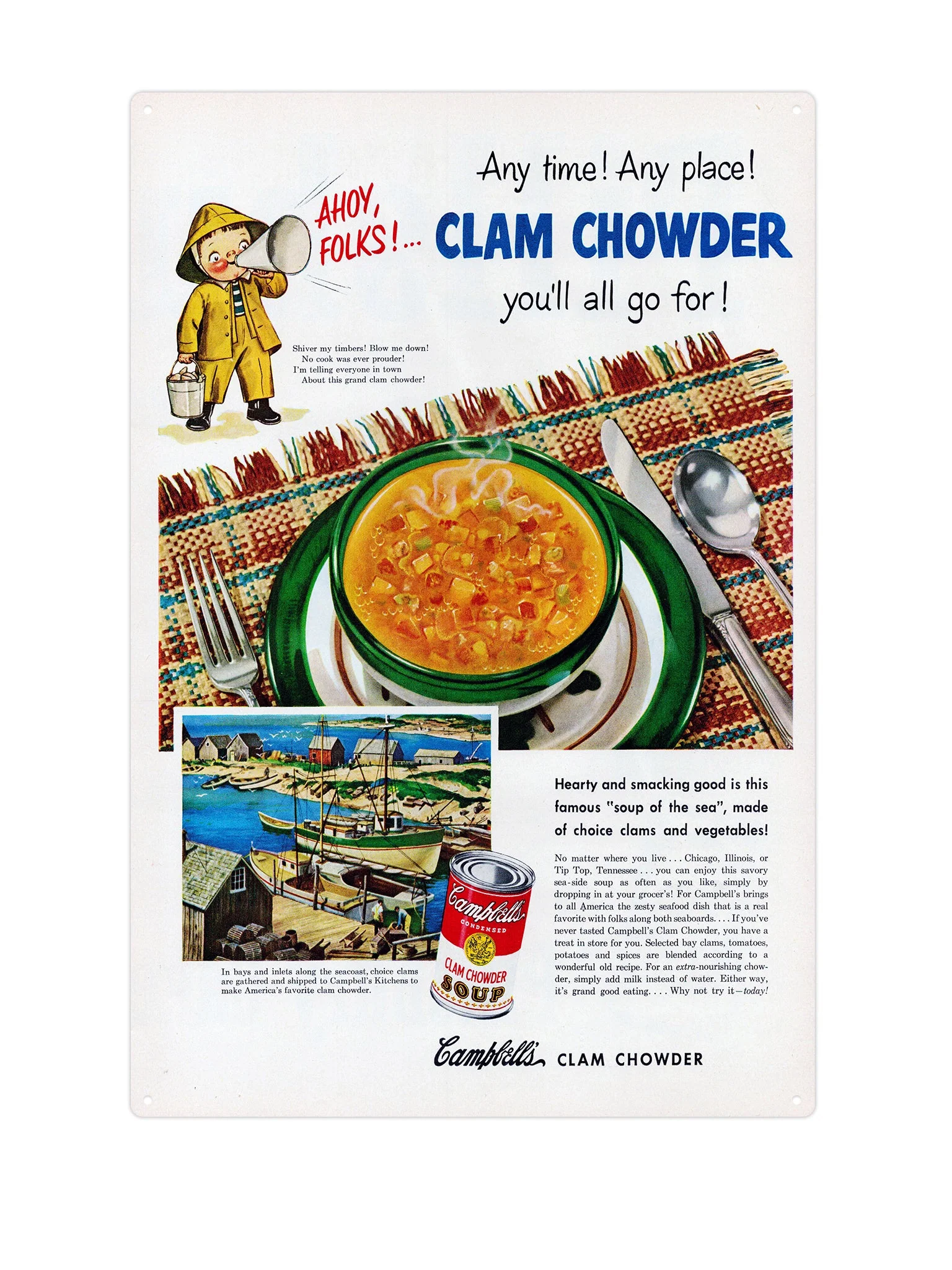 Clam Chowder Campells