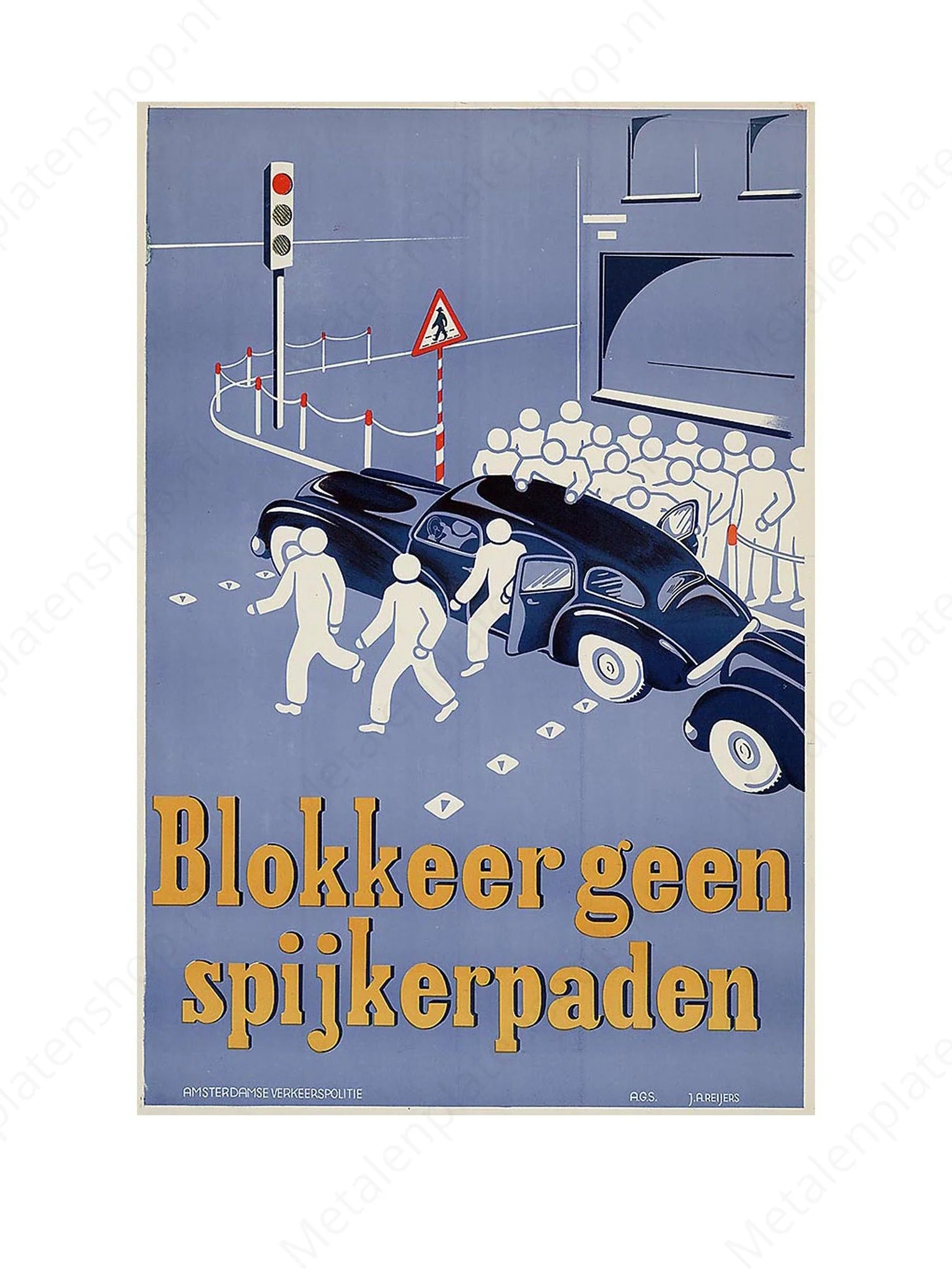 Blokkeer geen spijkerpaden - Nostalgisch