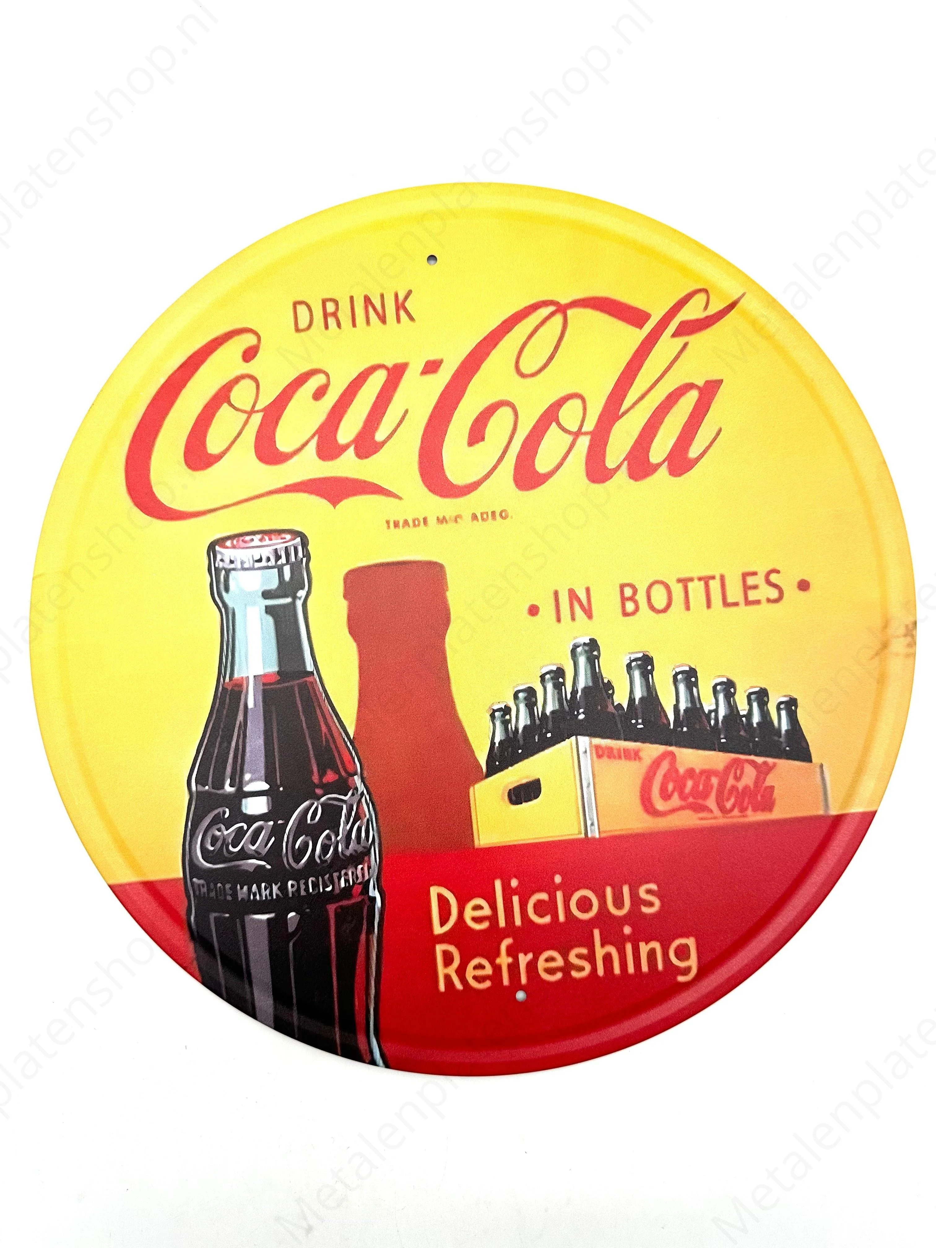 Coca Cola in Bottles - Rond
