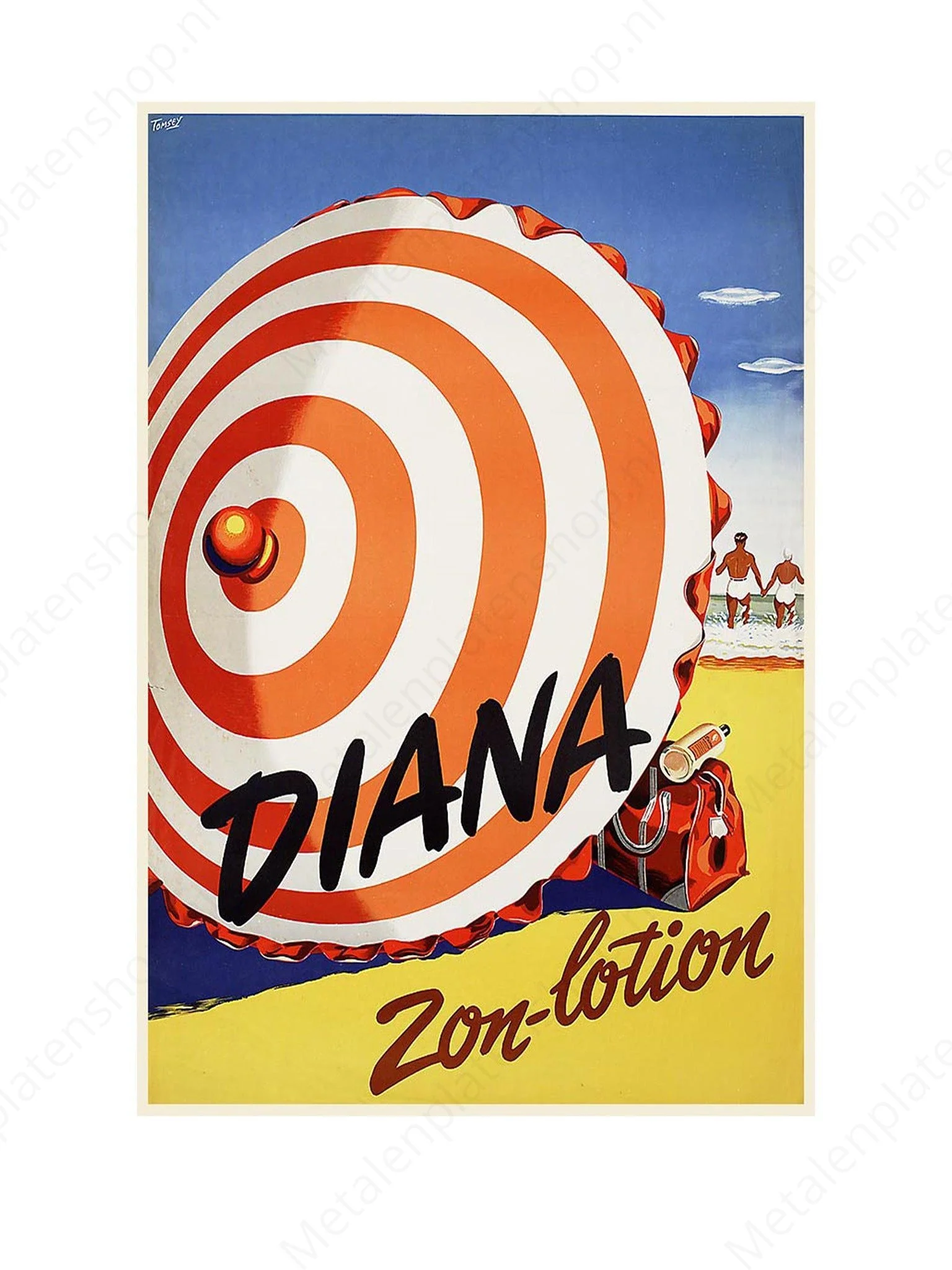 DIANA zon-lotion - Nostalgisch