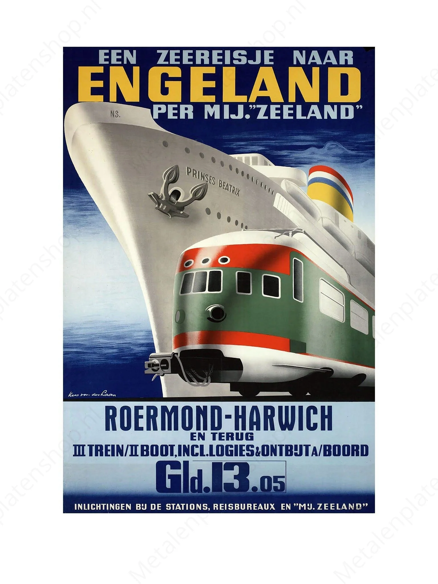 Een zeereisje naar Engeland - Nostalgisch