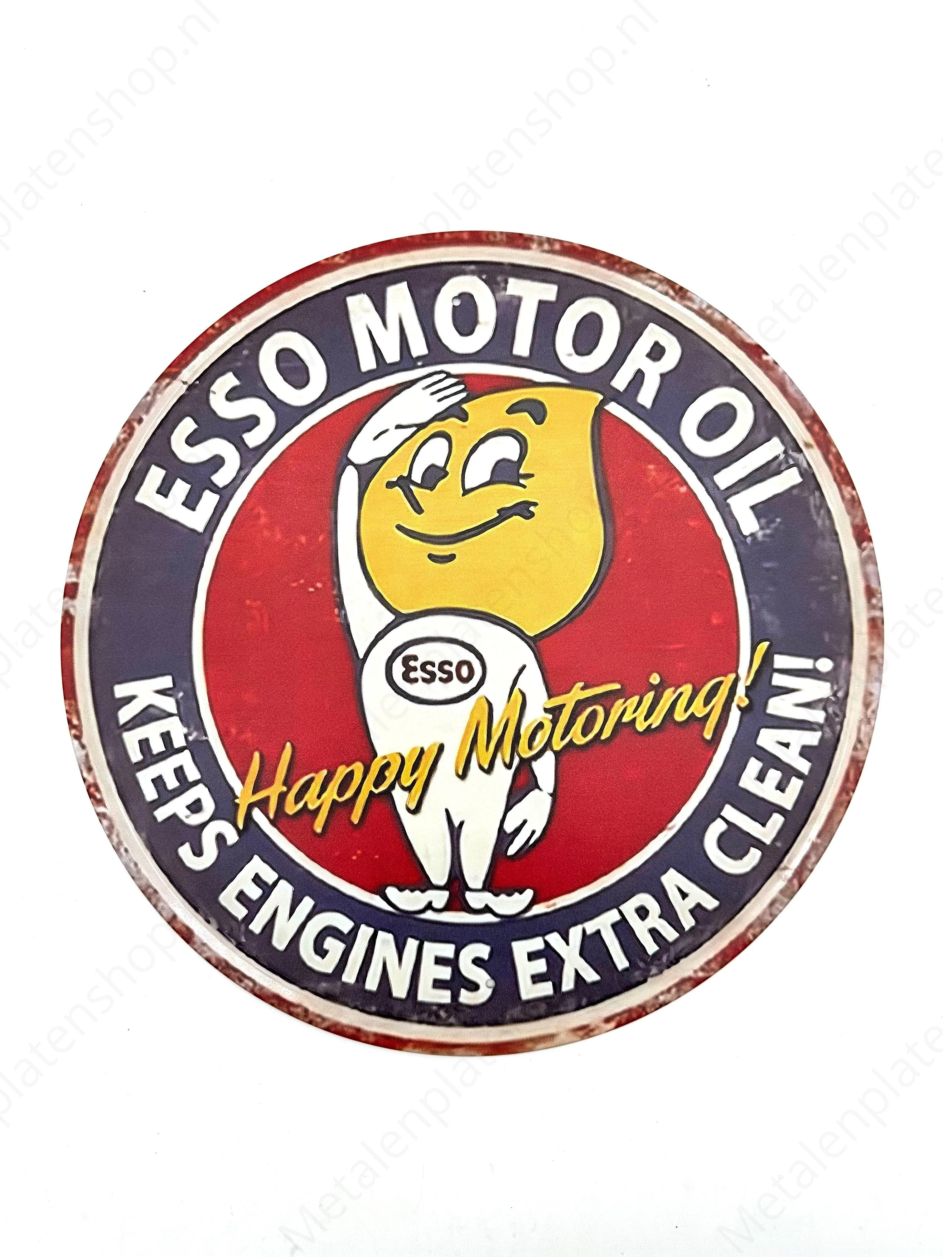 Esso Motor Oil - Rond