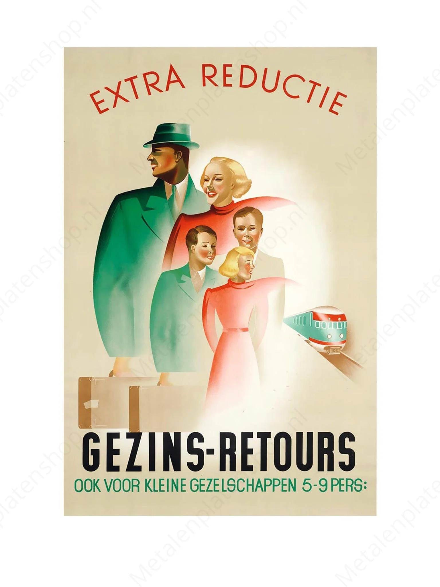 Extra Reductie Gezins-Retours - NS - Nostalgisch