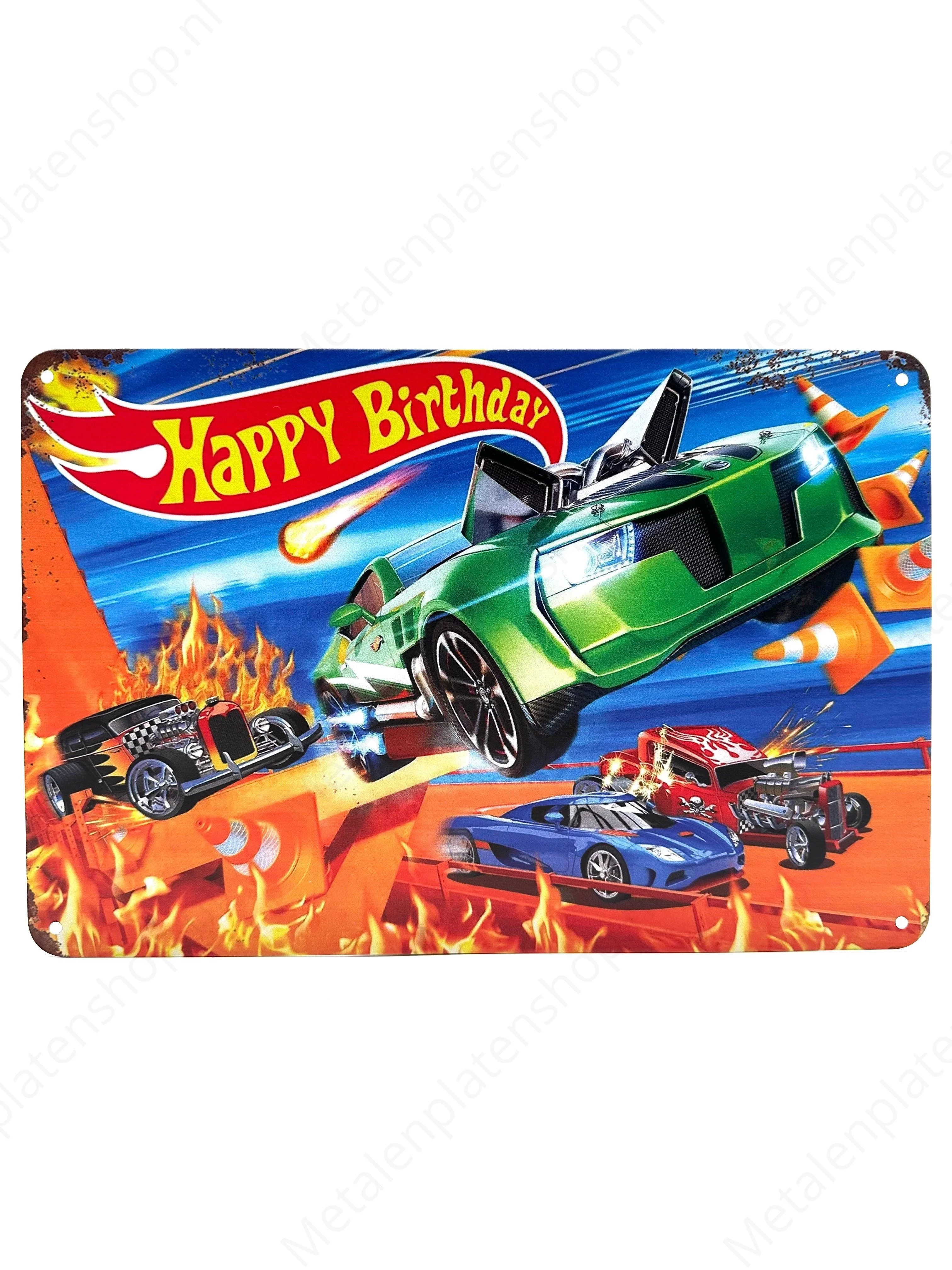 Happy Birthday - HotWheels