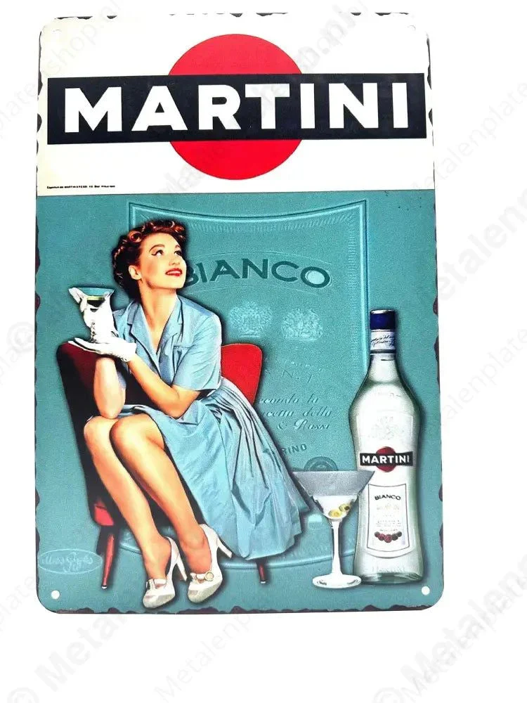 Martini Bianco - Pinup