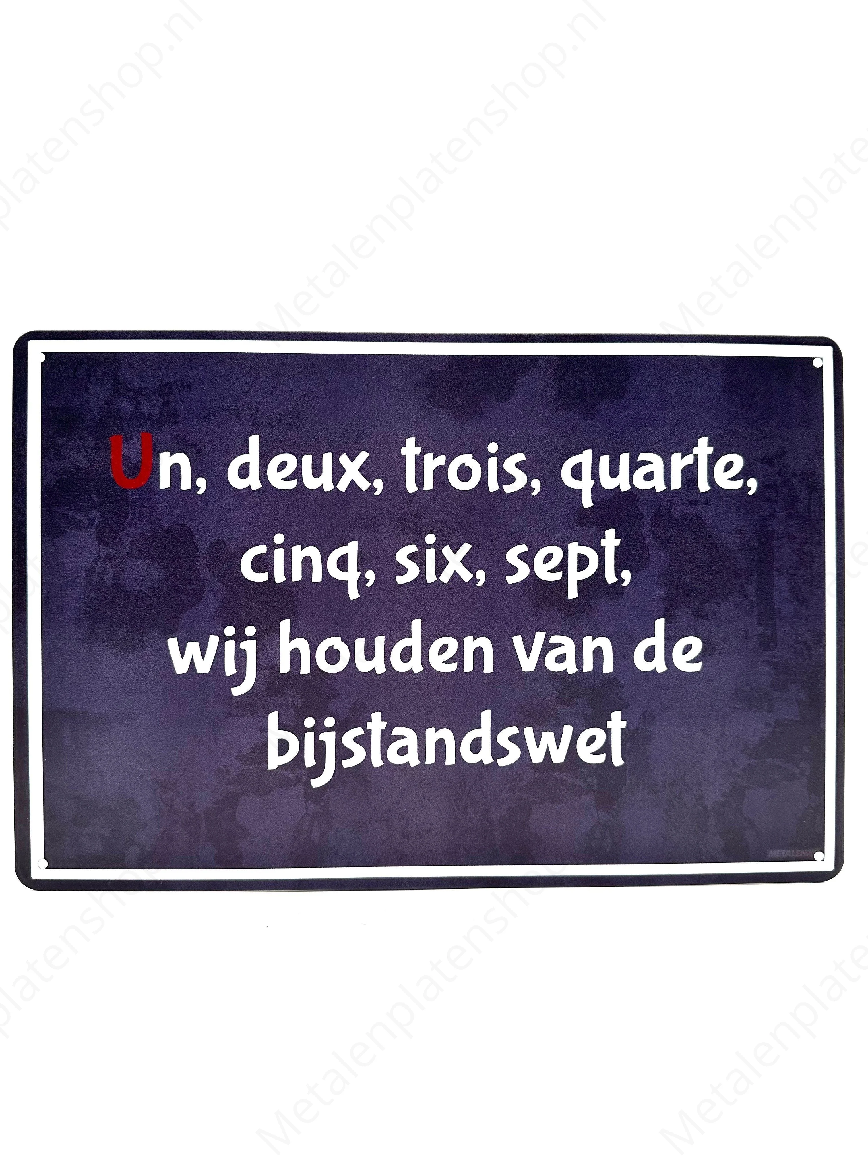 MasterMovies - Un, deuz, trois, quarte, cinq, six, sept, wij houden van de bijstandswet