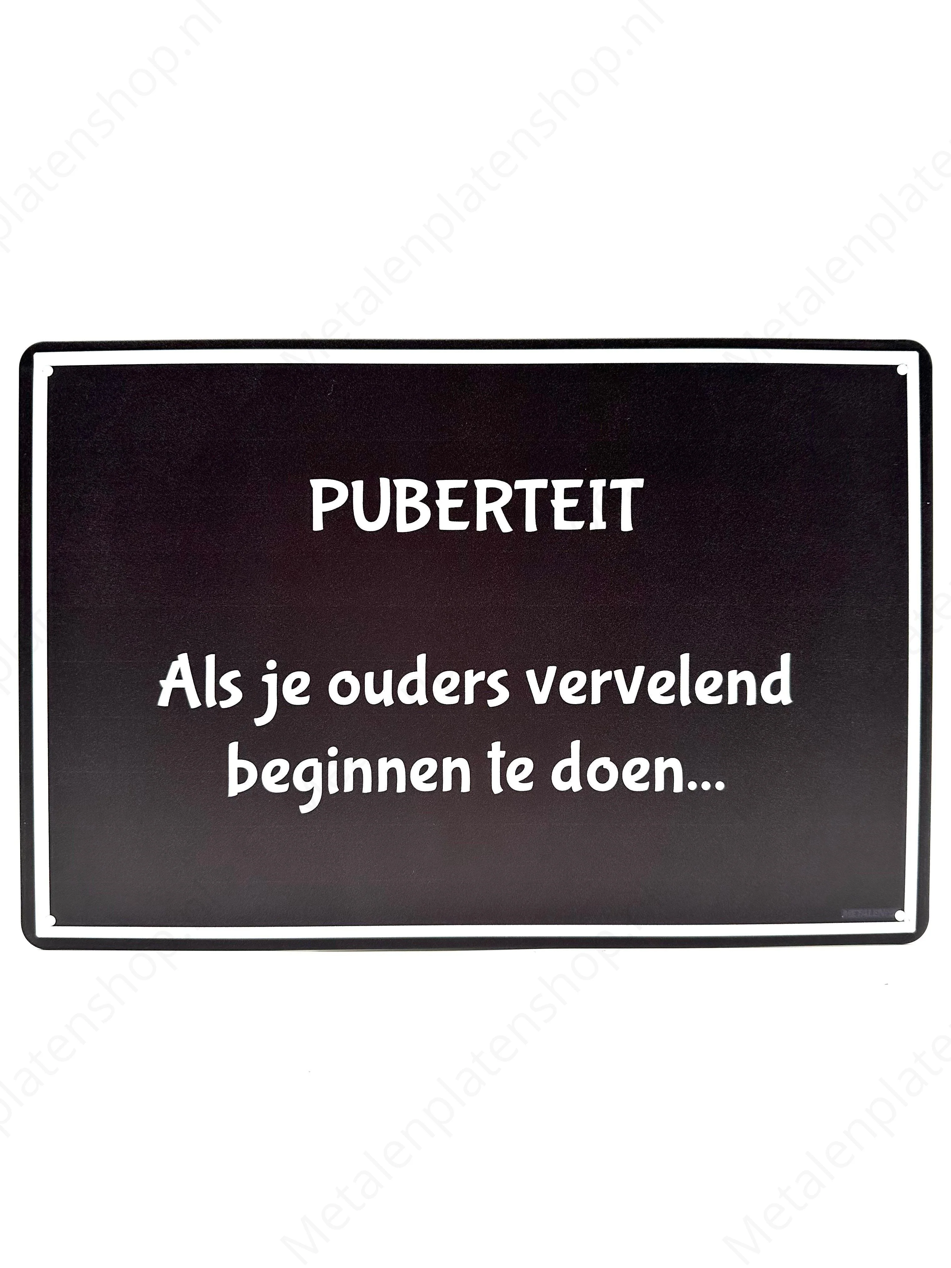 PUBERTEIT - Als je ouders vervelend beginnen te doen...
