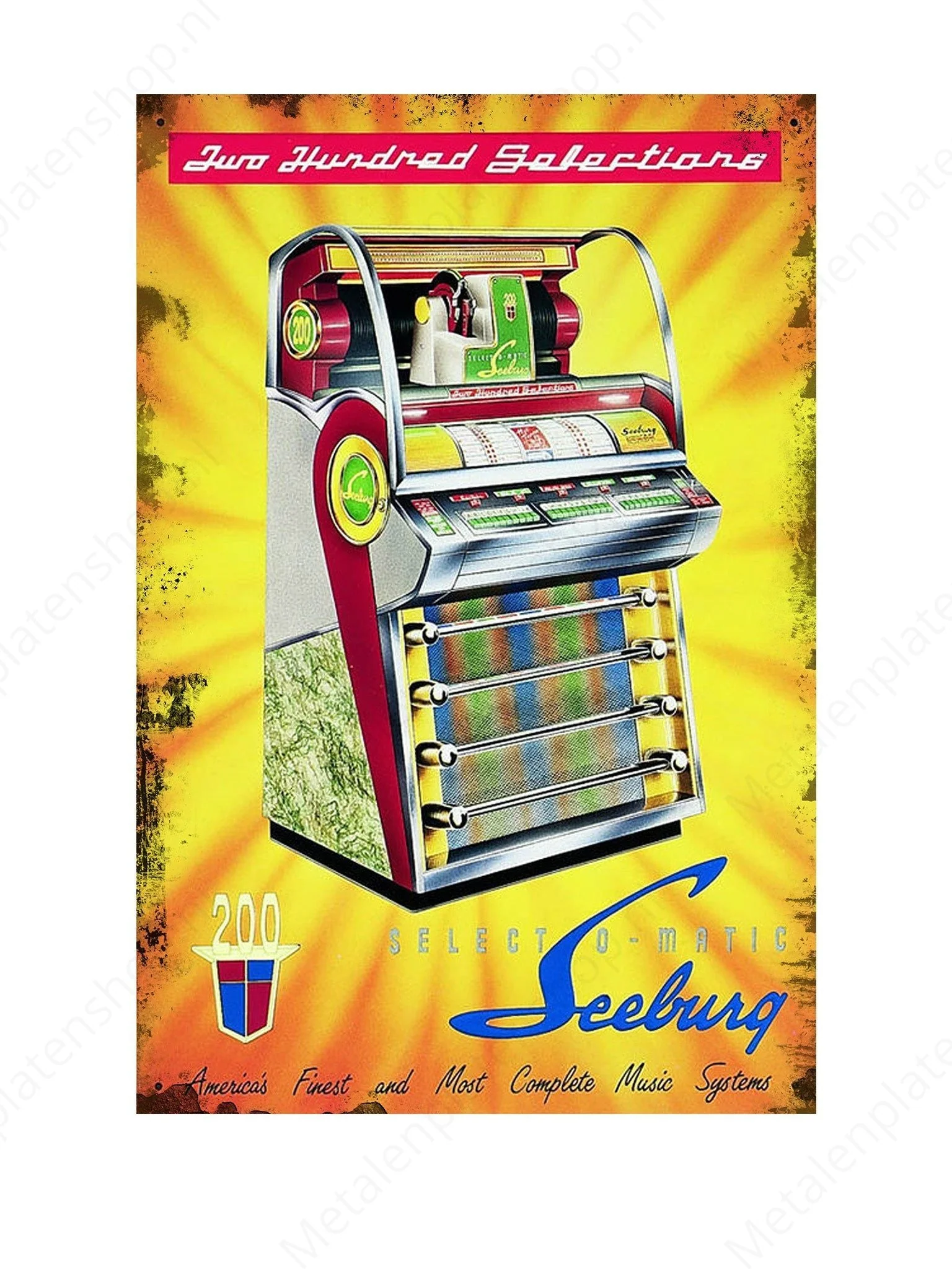 Seeburg two hundred selections