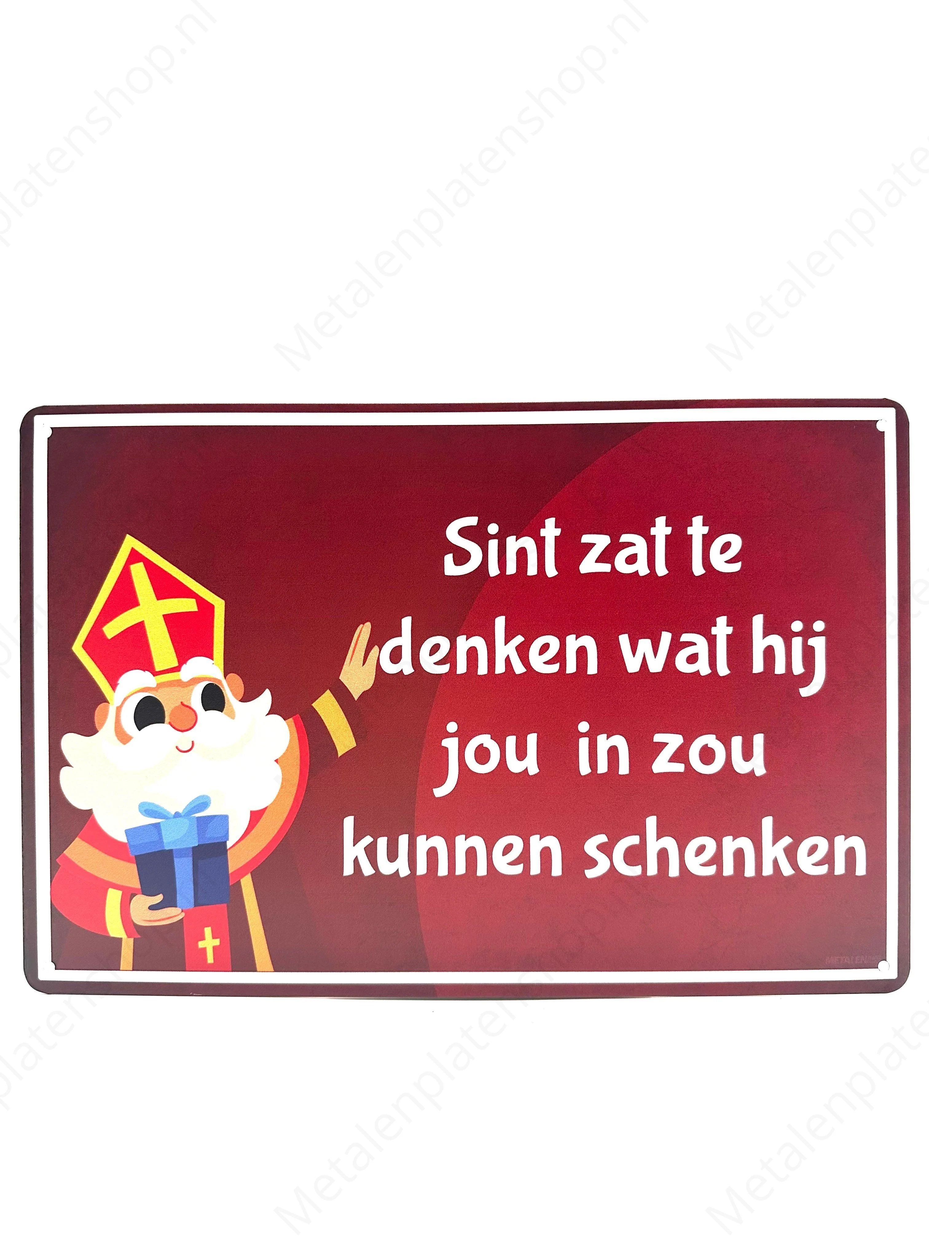 Sint zat te denken wat hij jou in zou kunnen schenken
